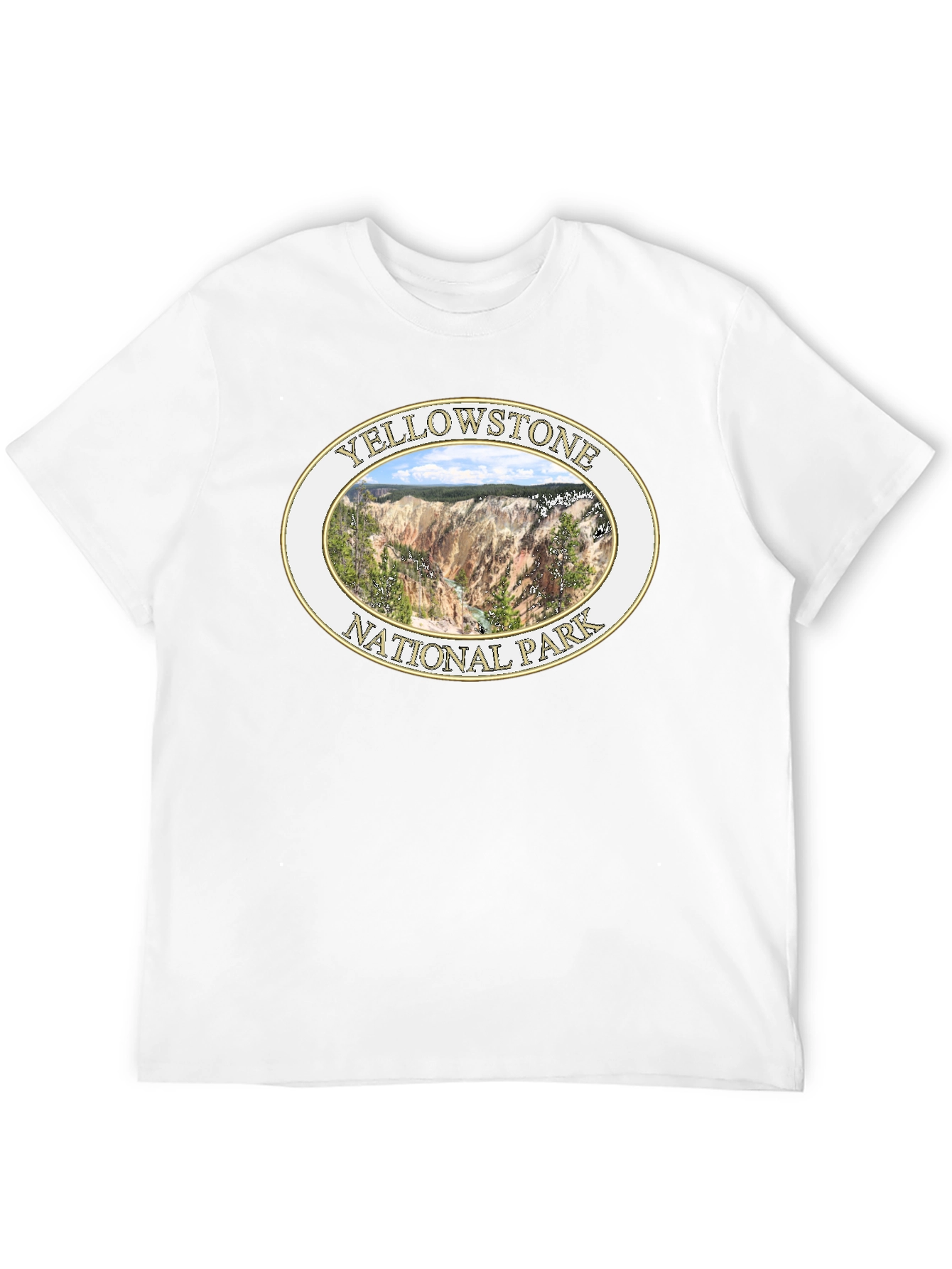 Yellowstone National Park Black T-Shirt