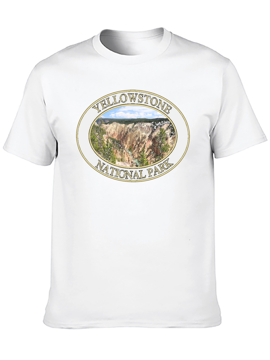 Yellowstone National Park Black T-Shirt