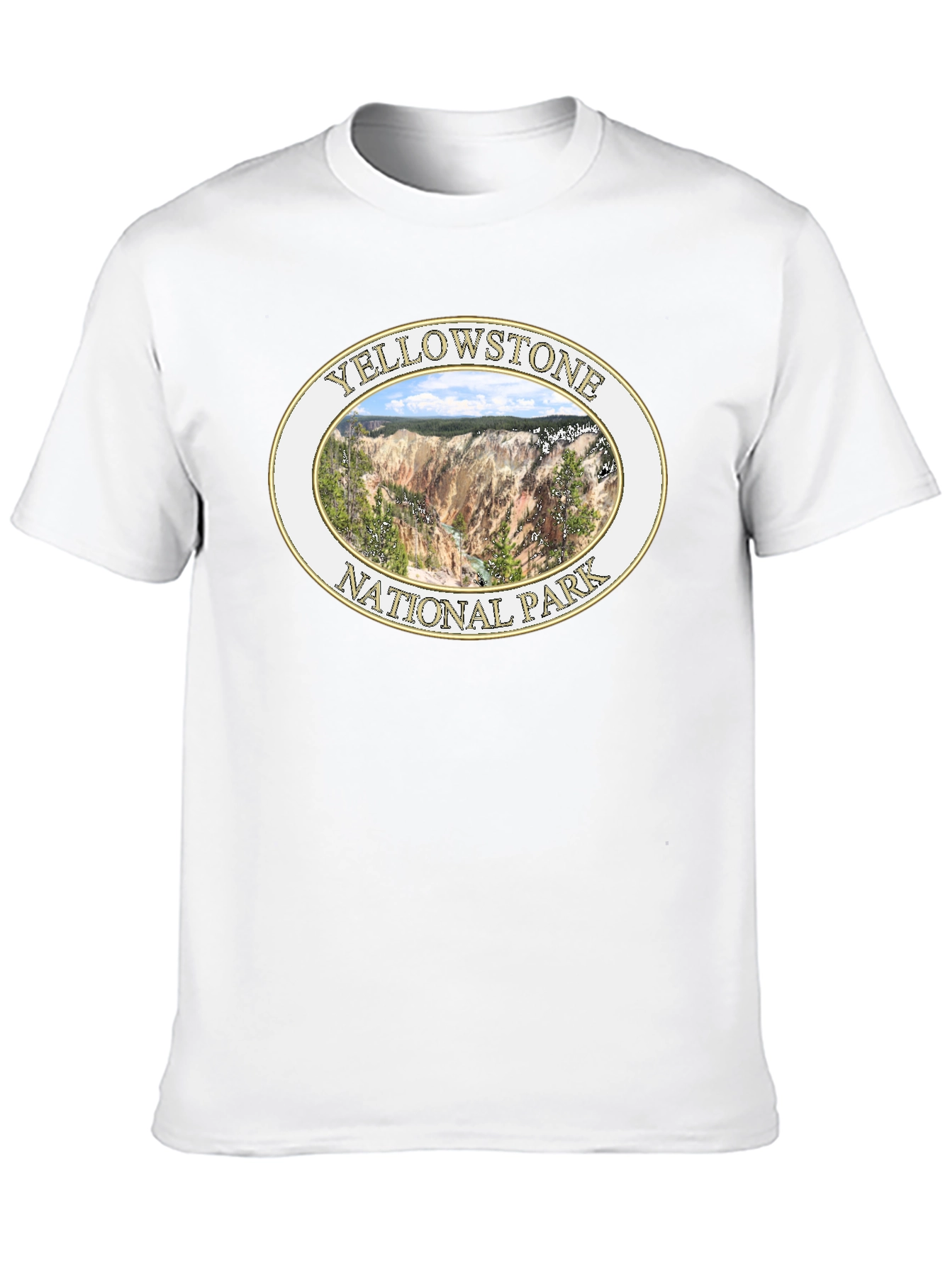Yellowstone National Park Black T-Shirt