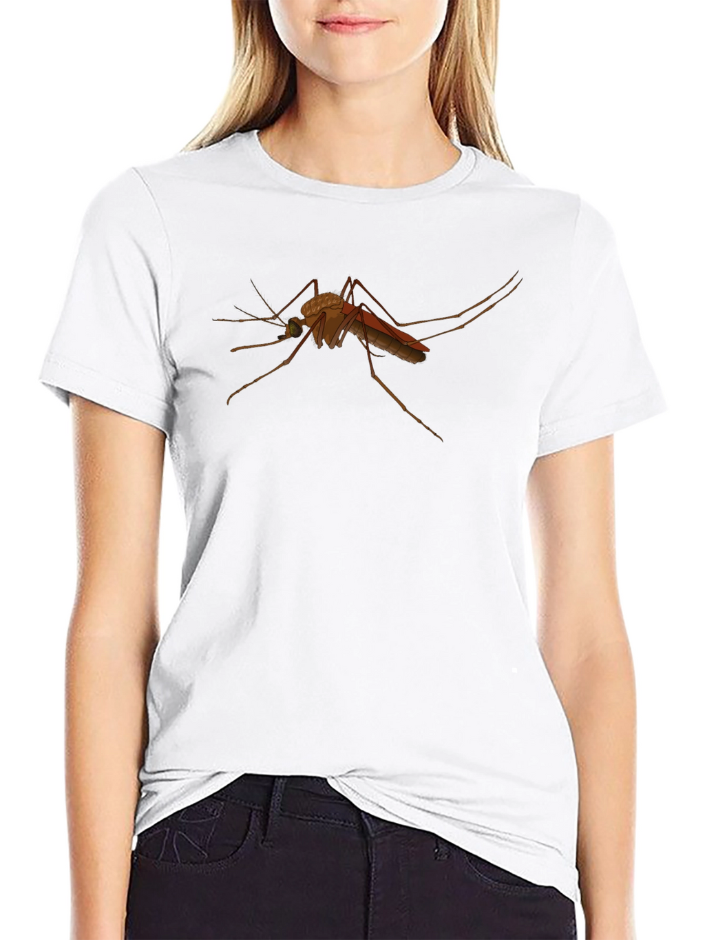 Mosquito Graphic Black T-Shirt