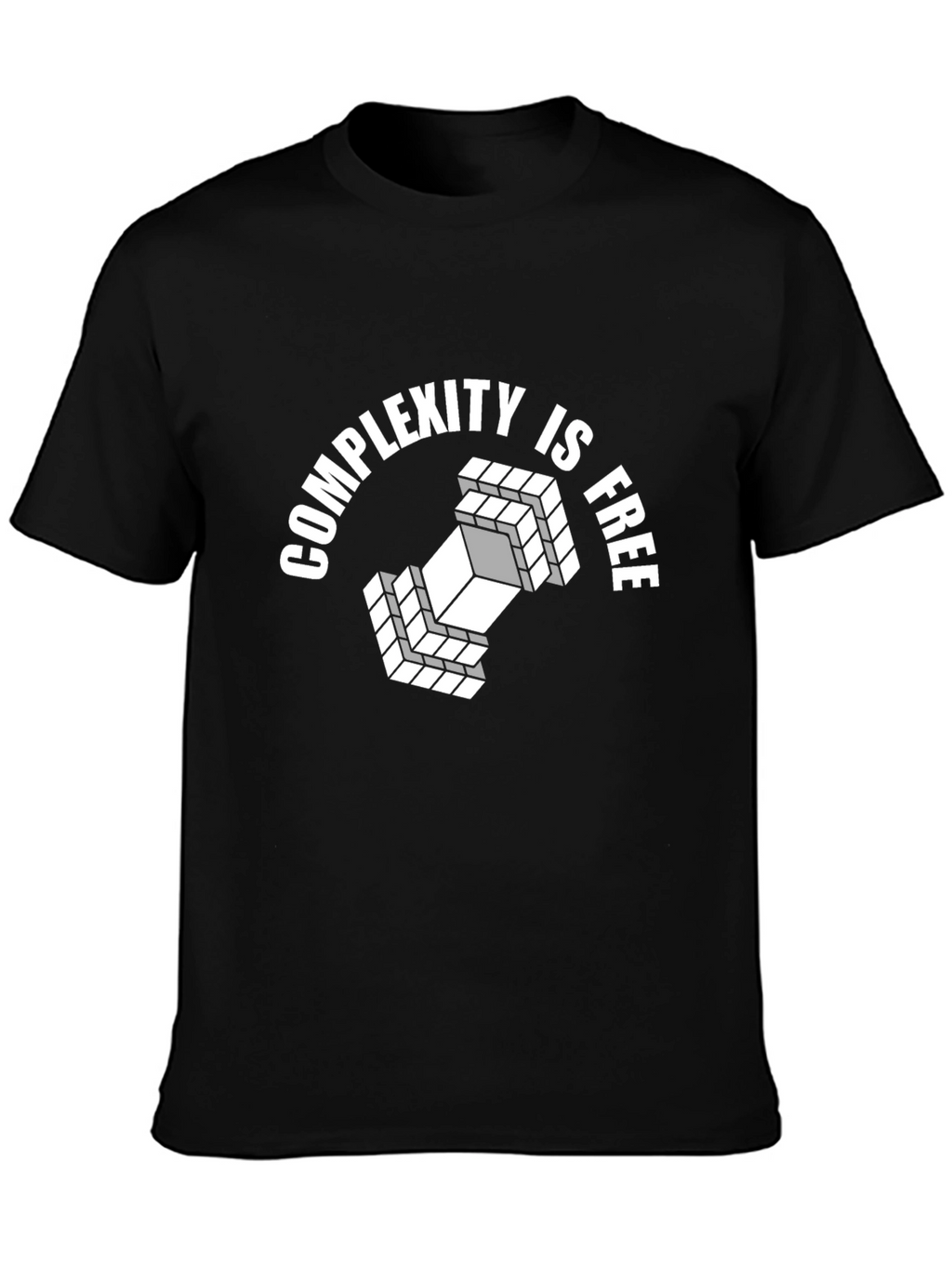 Complexity Is Free Optical Illusion T-Shirt