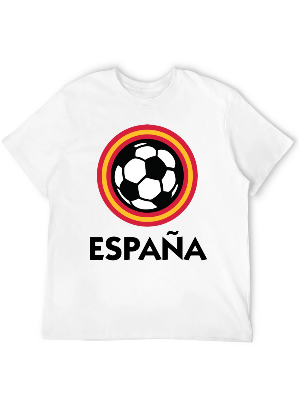 España Soccer T-Shirt - Black