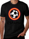 España Soccer T-Shirt - Black