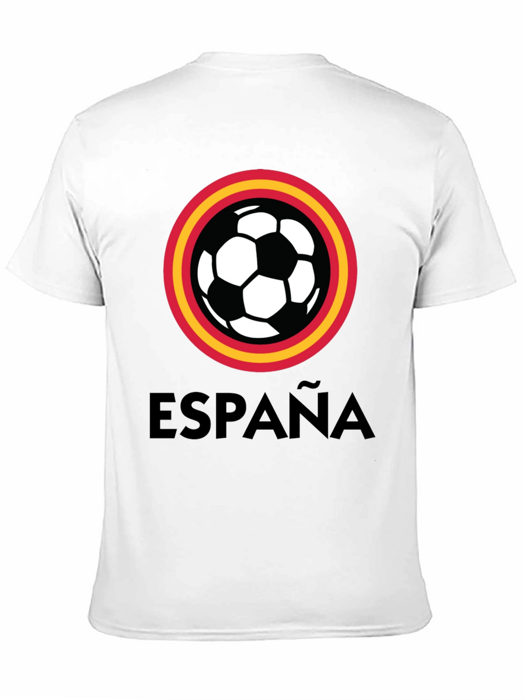 España Soccer T-Shirt - Black