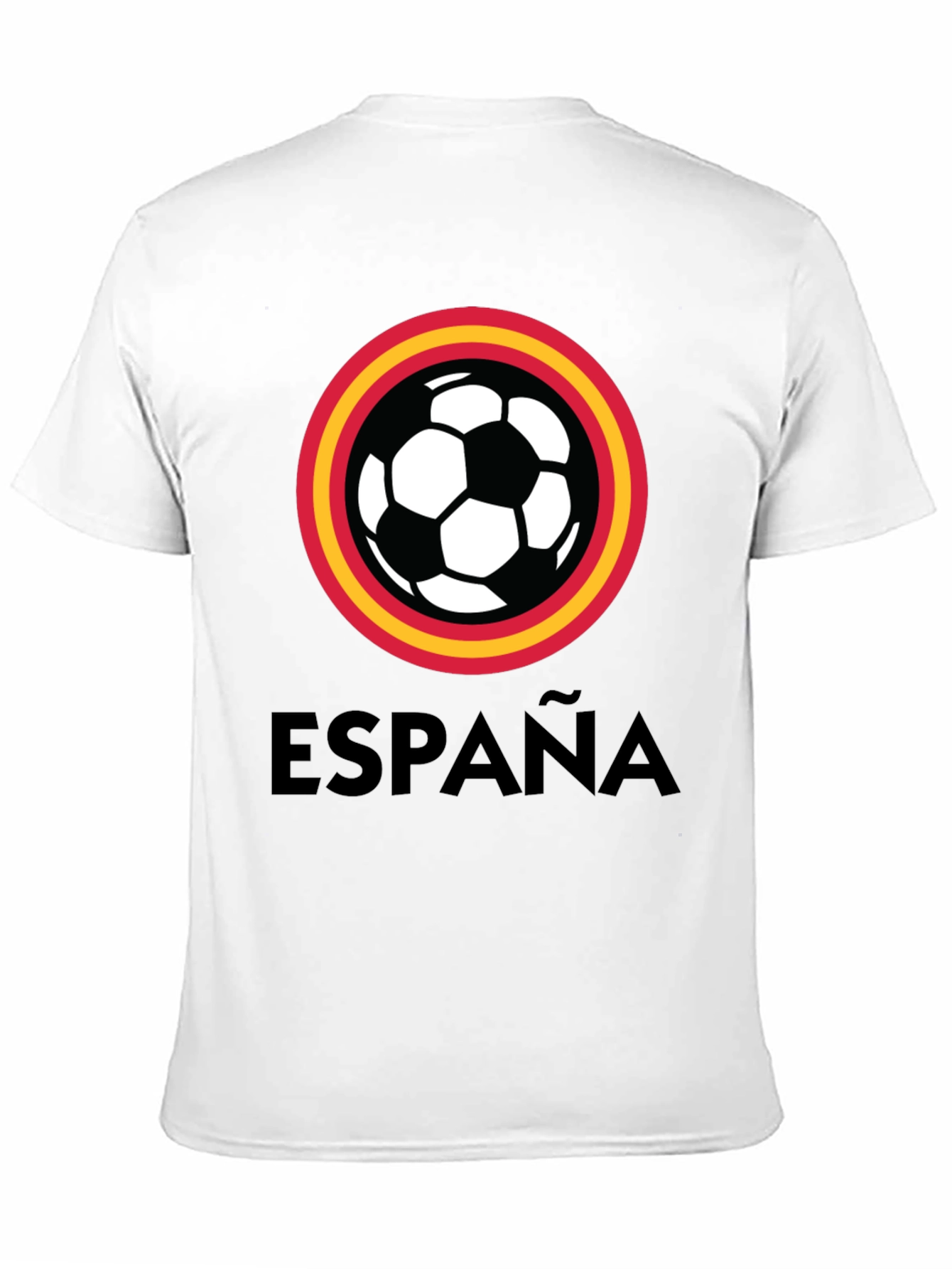 España Soccer T-Shirt - Black