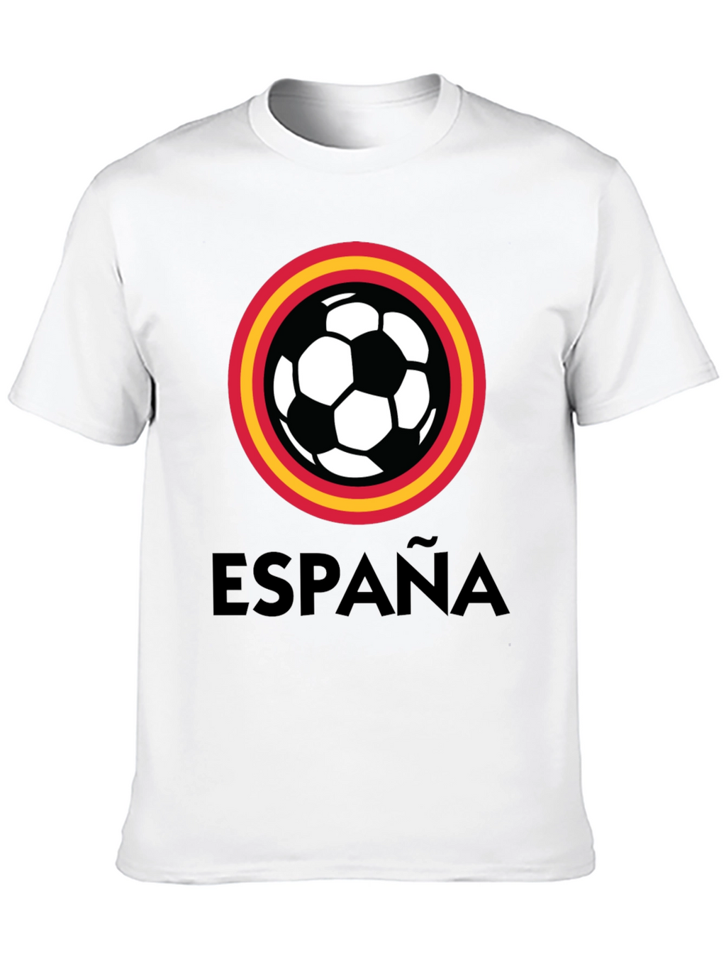 España Soccer T-Shirt - Black