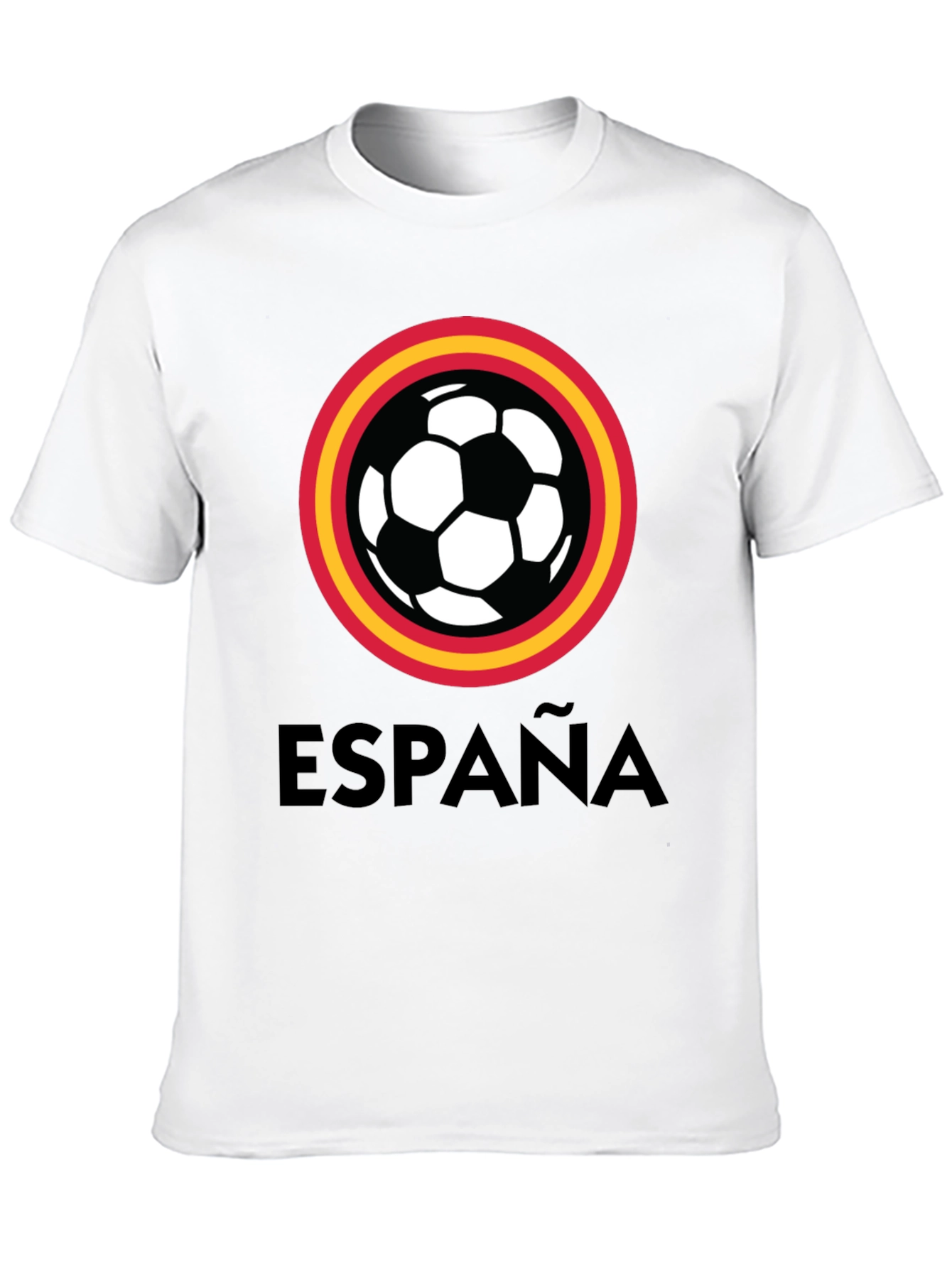 España Soccer T-Shirt - Black