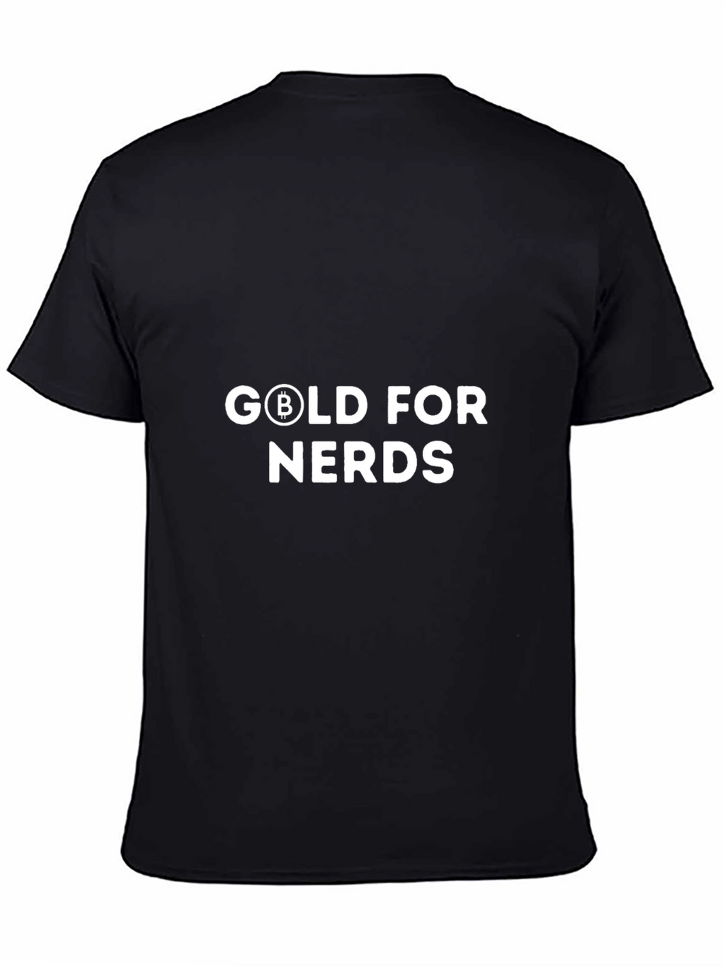 Bitcoin Gold for Nerds Black T-Shirt