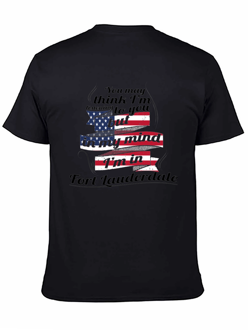 Fort Lauderdale Mind T-Shirt - American Flag