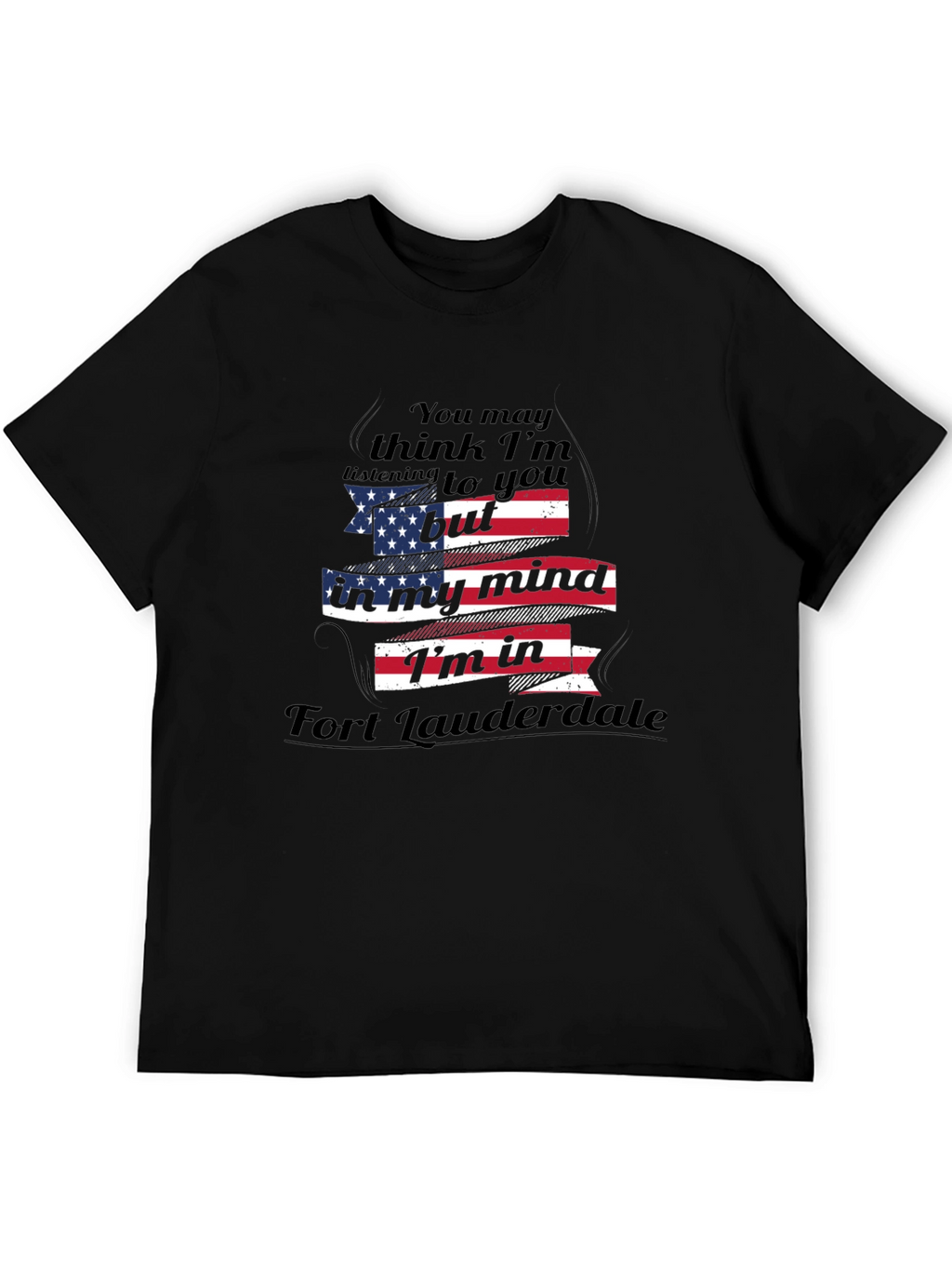 Fort Lauderdale Mind T-Shirt - American Flag