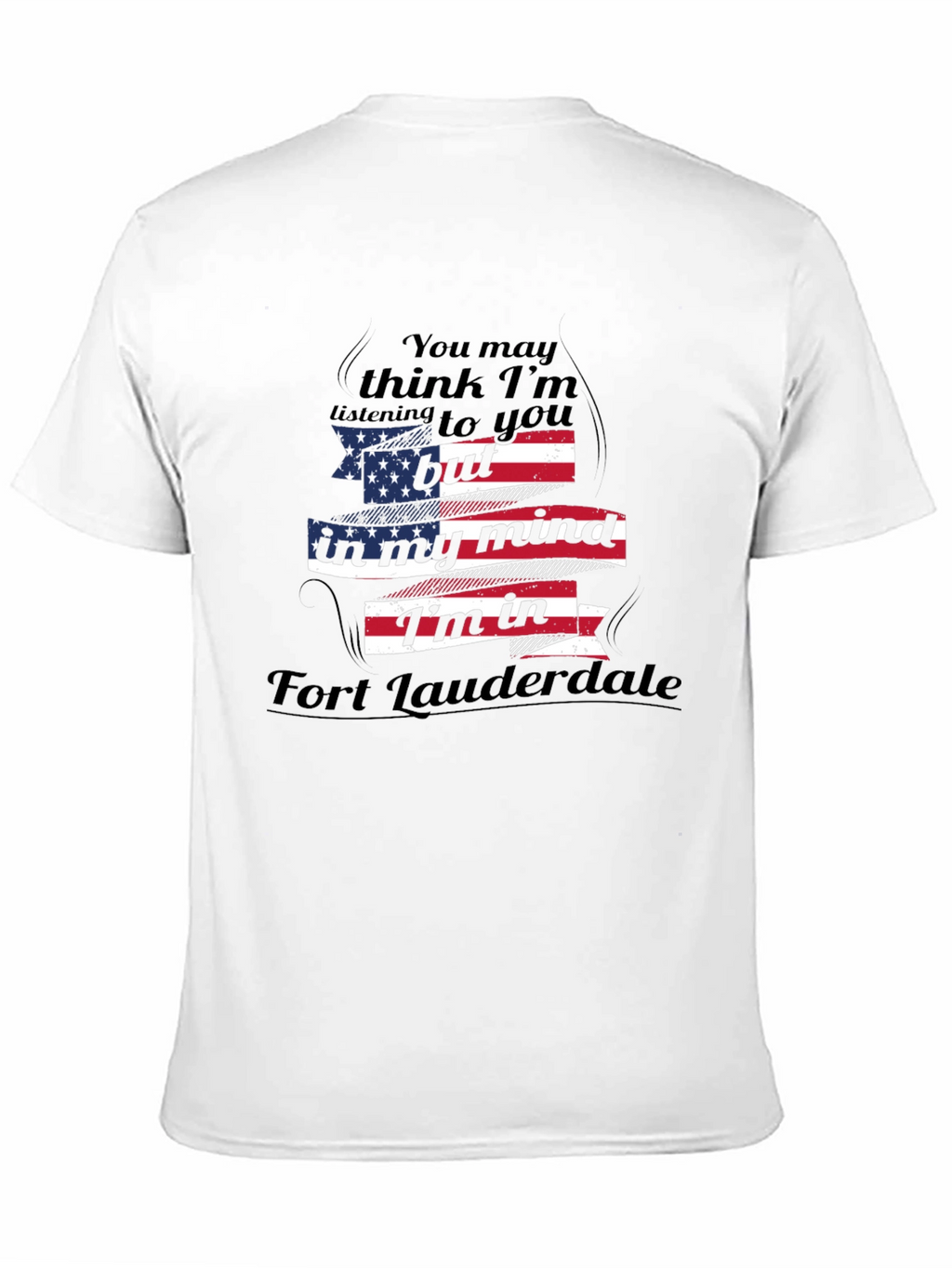 Fort Lauderdale Mind T-Shirt - American Flag