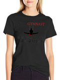 Gymnast Ripped Hands Graphic T-Shirt