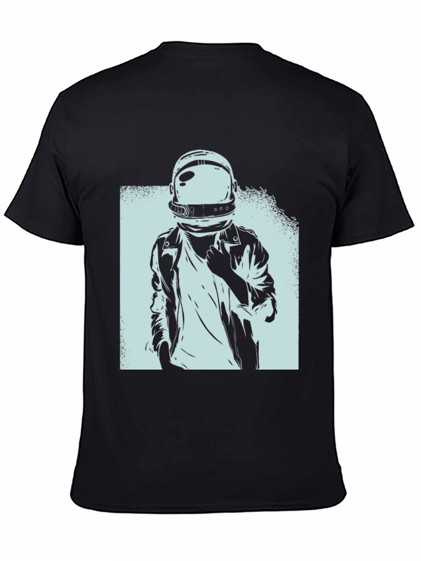 Astronaut Graphic Tee - Black