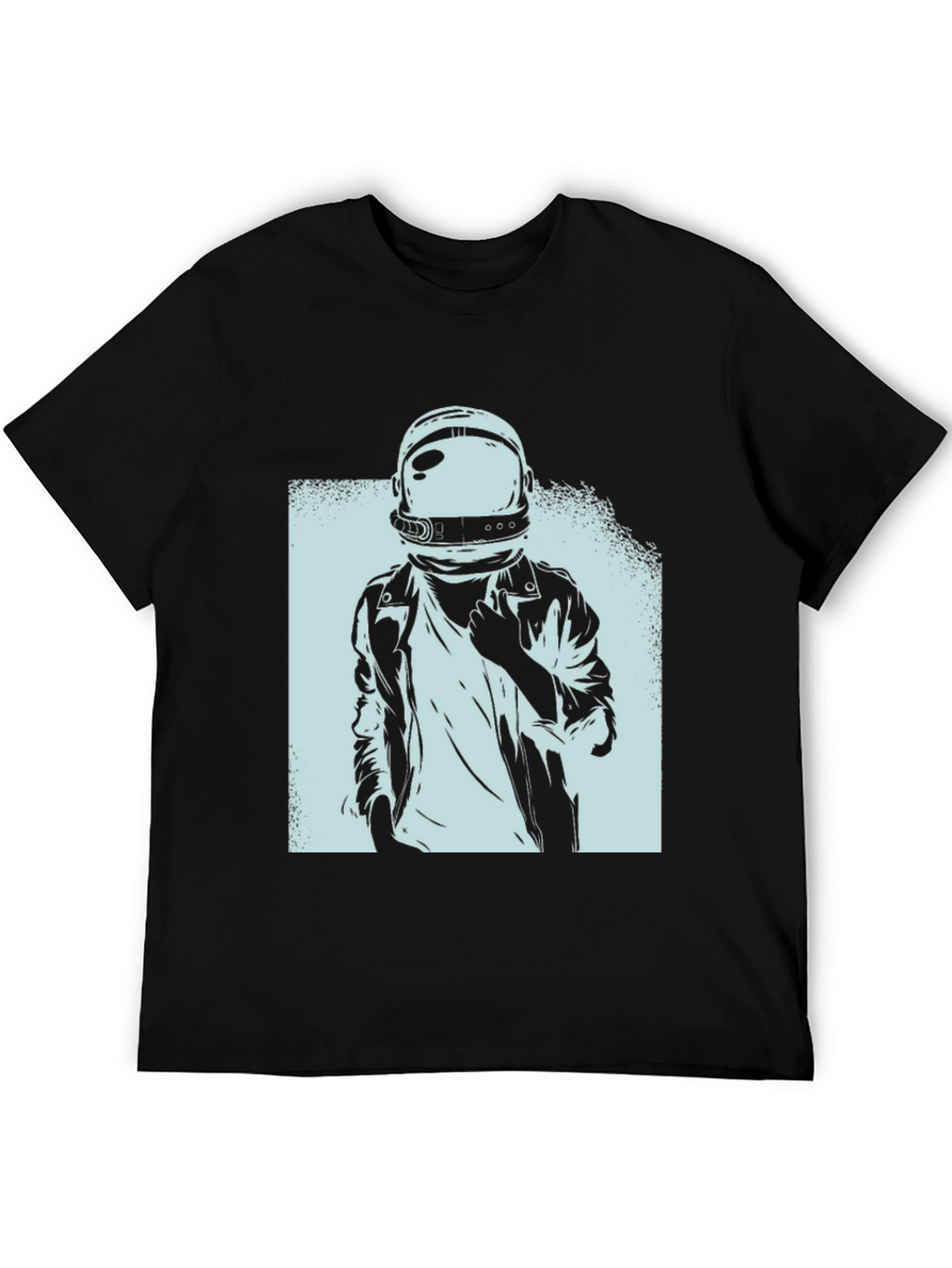 Astronaut Graphic Tee - Black