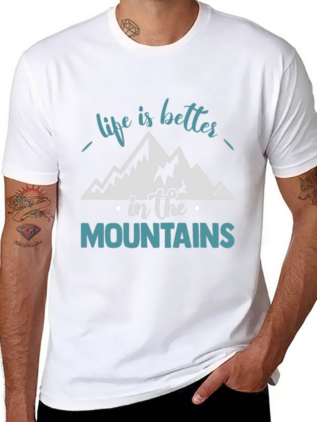 Life is Better in the Mountains Graphic Tee