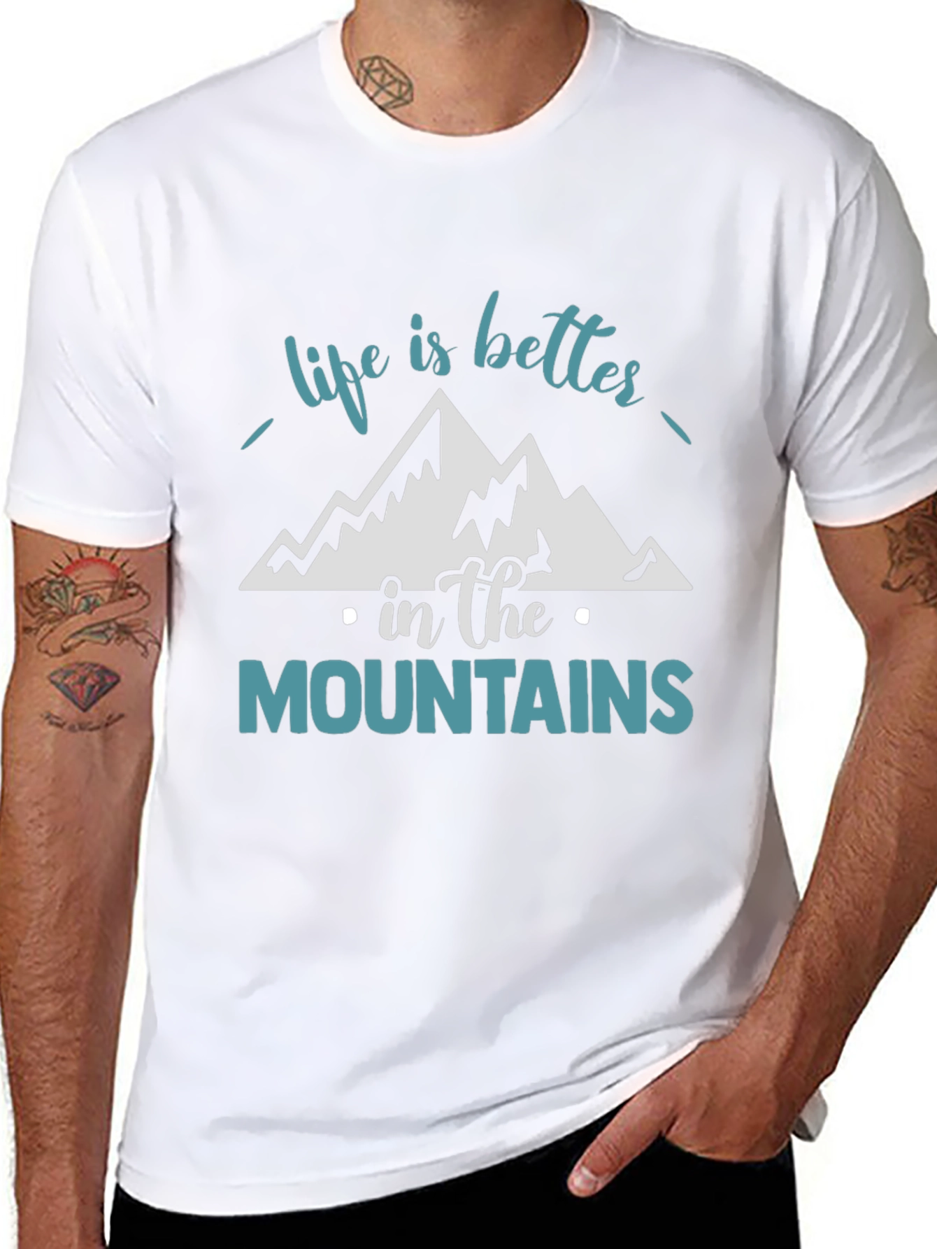 Life is Better in the Mountains Graphic Tee