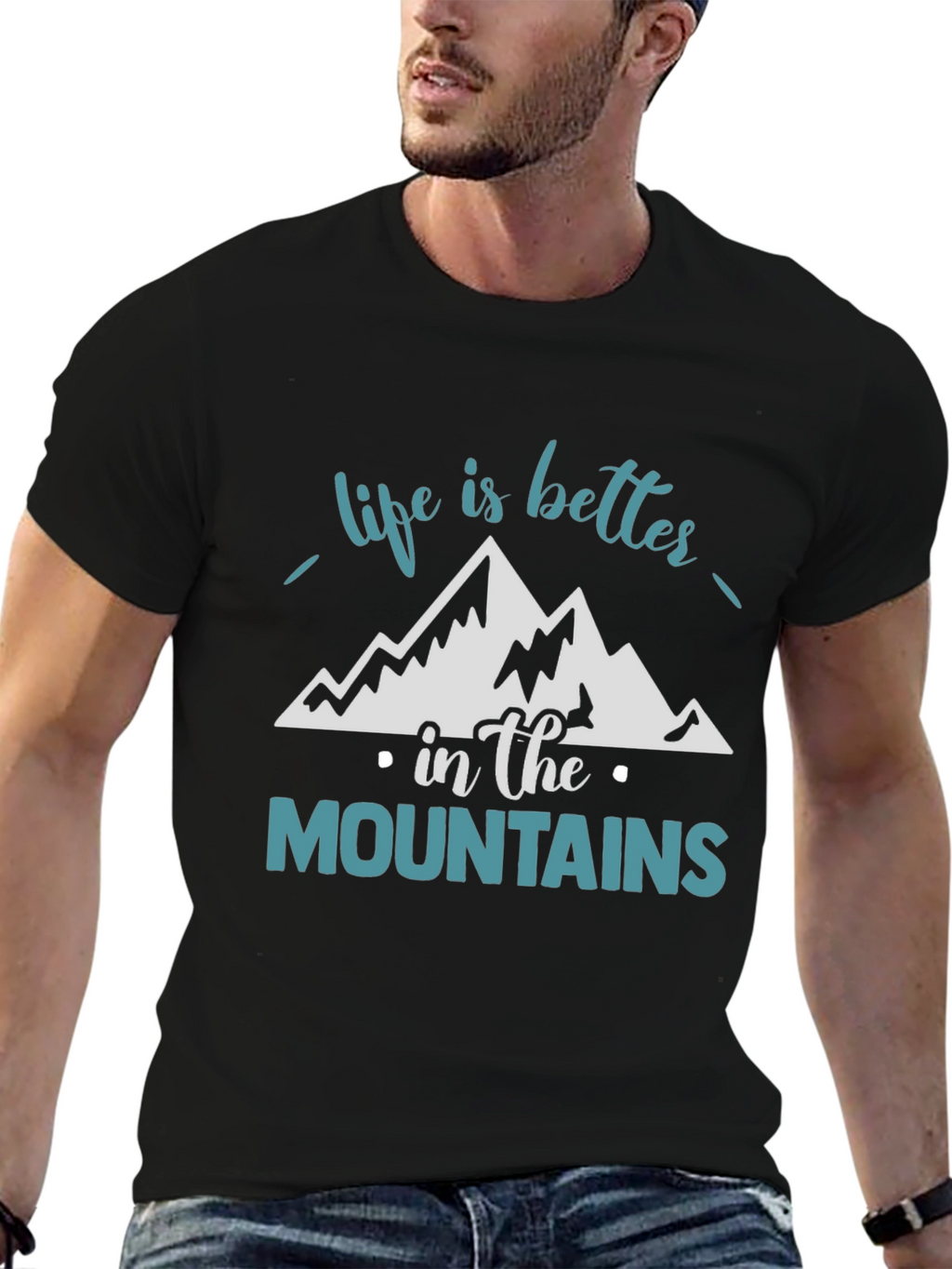 Life is Better in the Mountains Graphic Tee