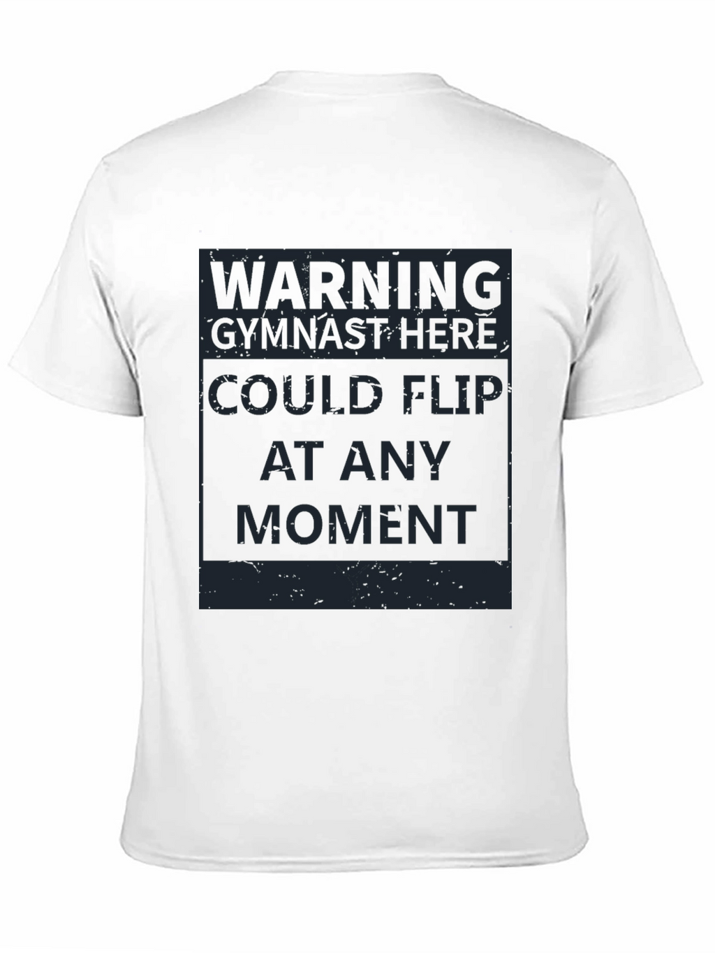 Warning Gymnast Flip T-Shirt