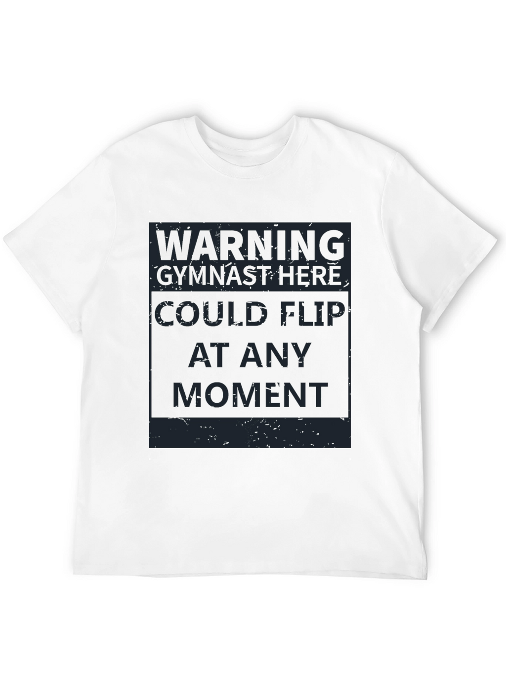Warning Gymnast Flip T-Shirt