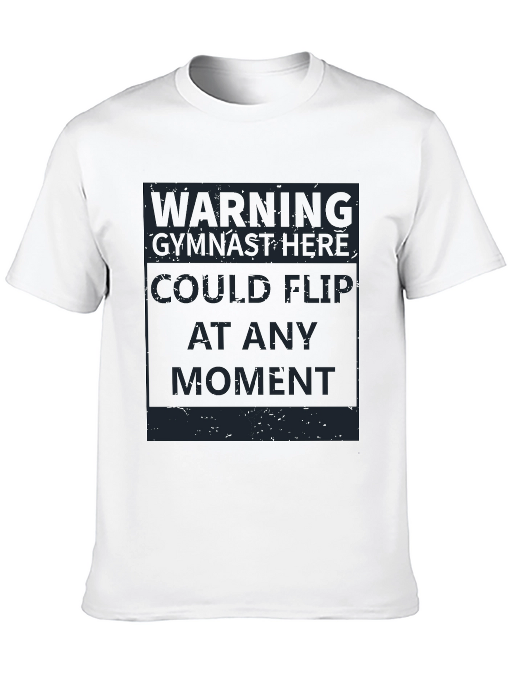 Warning Gymnast Flip T-Shirt
