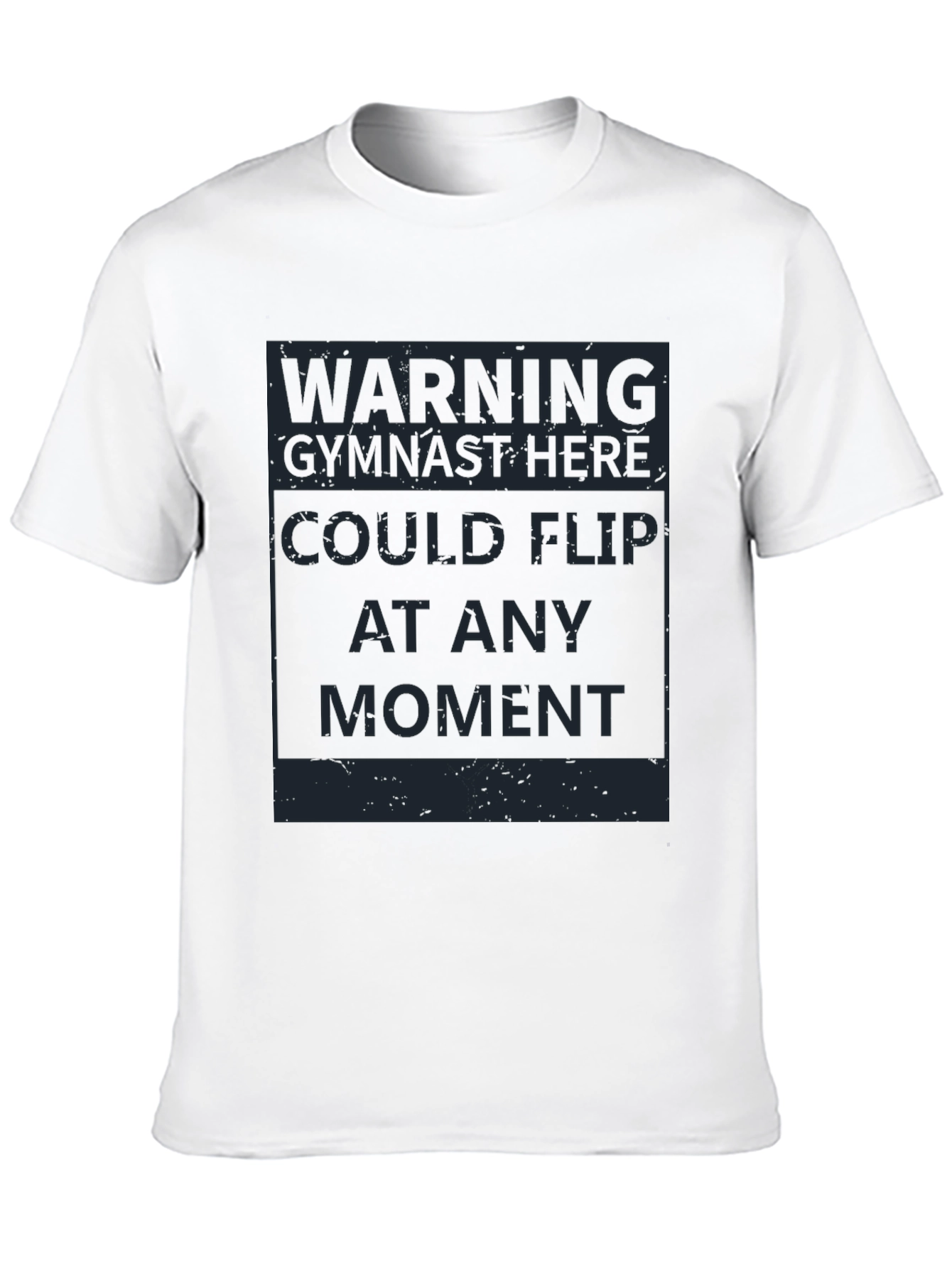 Warning Gymnast Flip T-Shirt