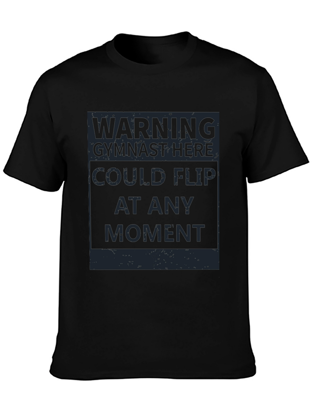 Warning Gymnast Flip T-Shirt