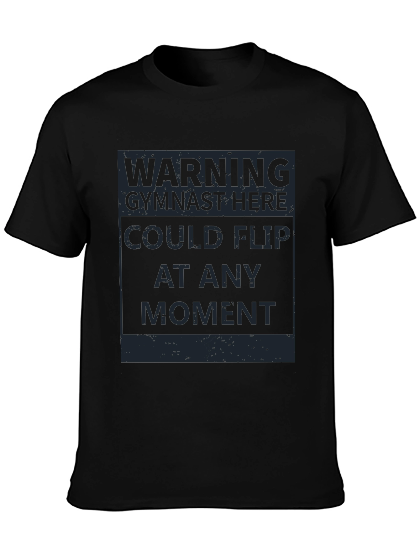 Warning Gymnast Flip T-Shirt