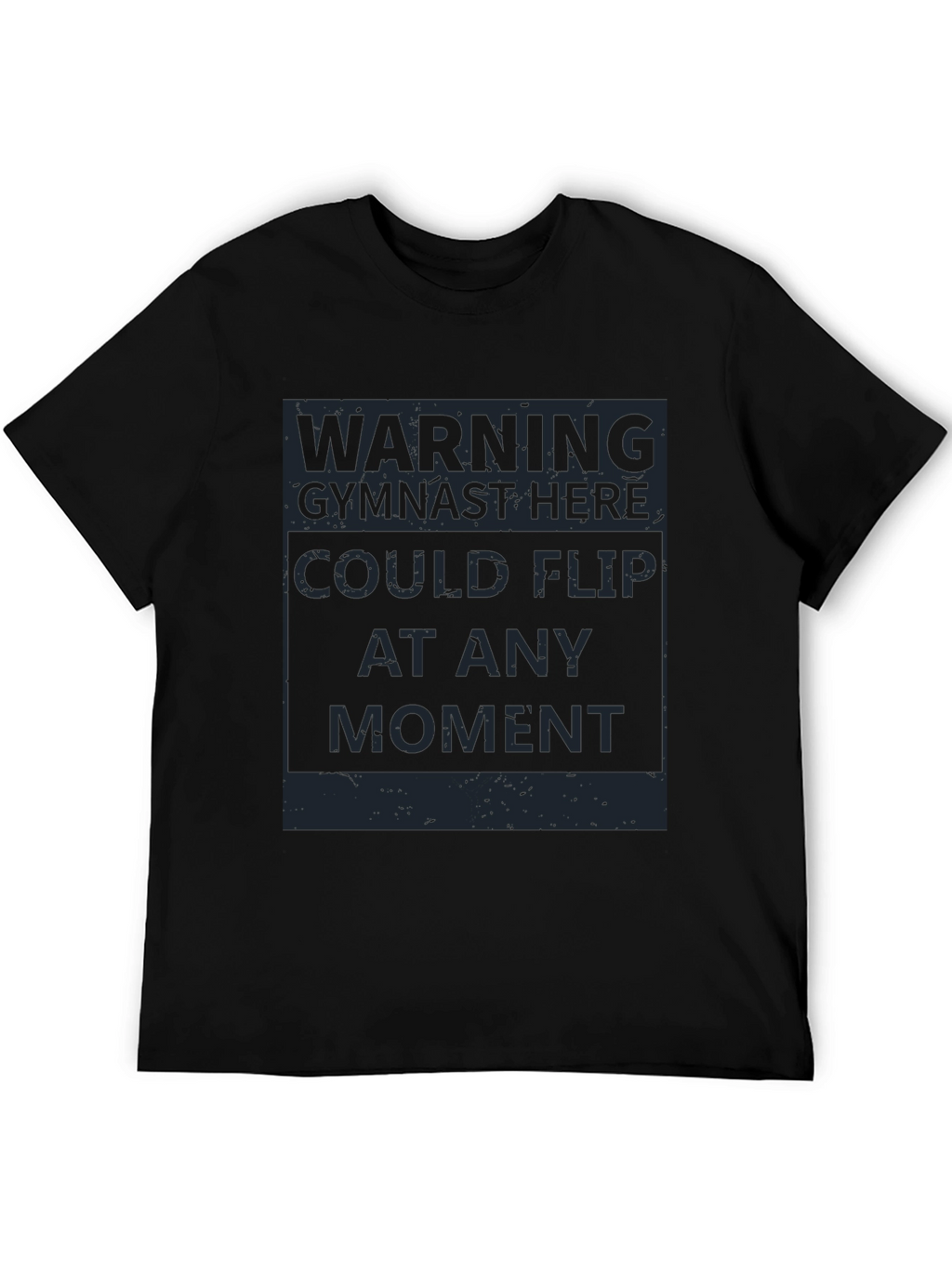 Warning Gymnast Flip T-Shirt