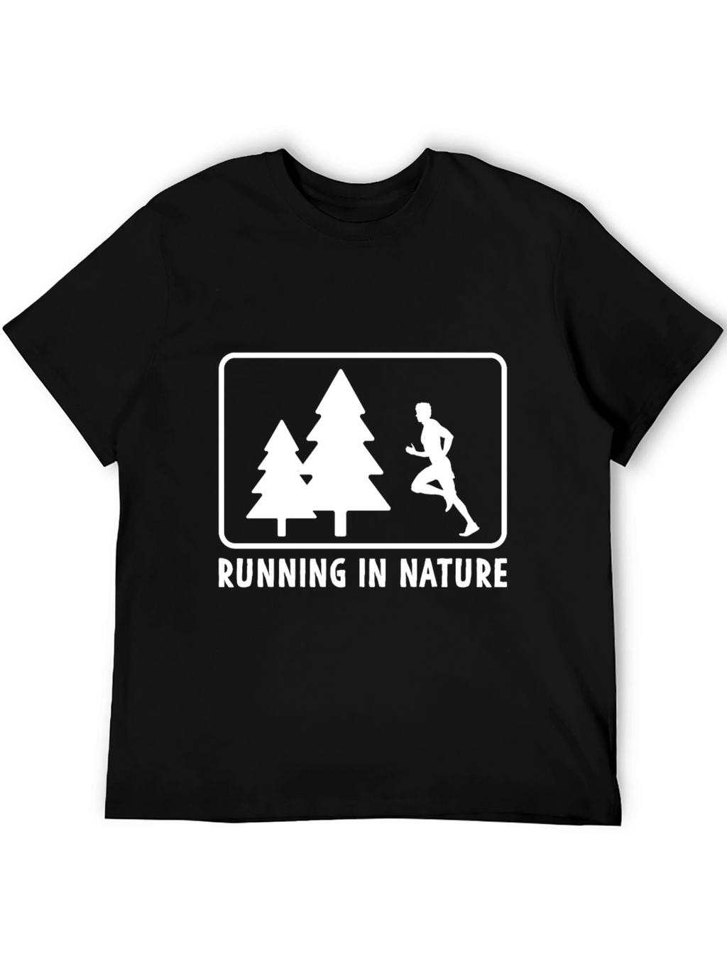 Running in Nature Graphic Tee - Outdoor Adventure
