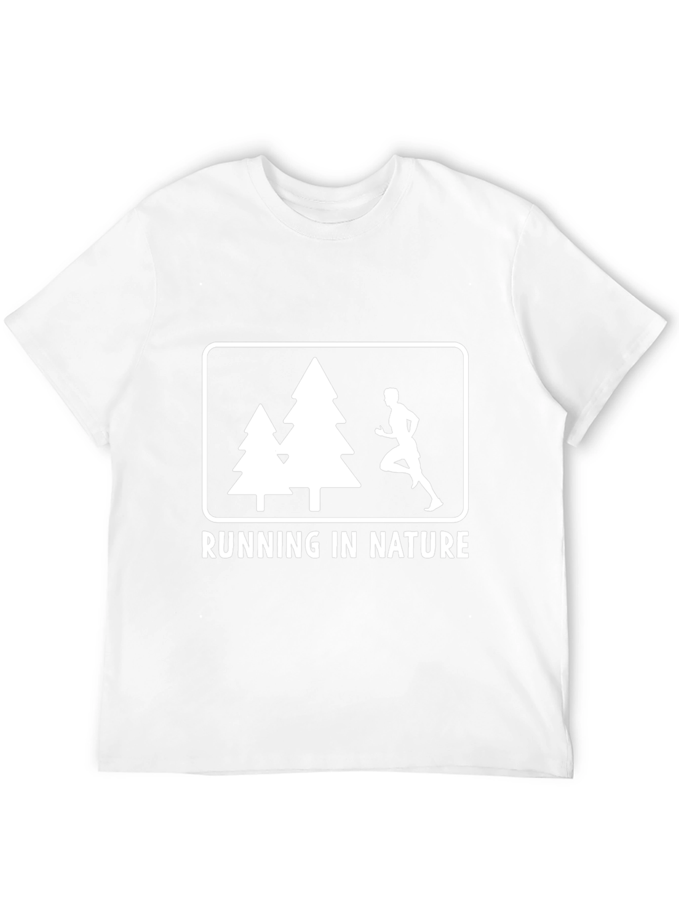 Running in Nature Graphic Tee - Outdoor Adventure