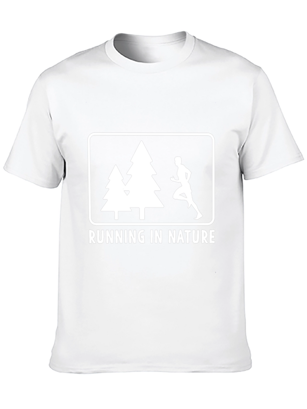 Running in Nature Graphic Tee - Outdoor Adventure