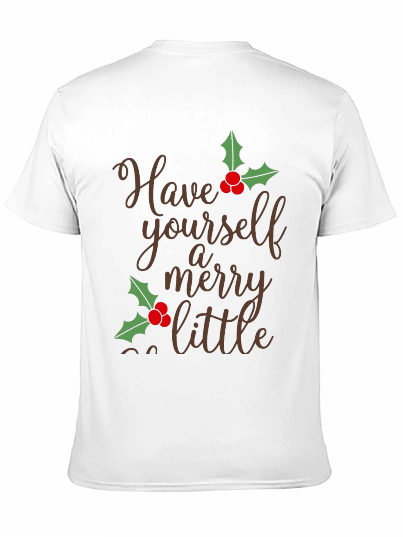 Festive Holiday T-Shirt: Merry Little Christmas