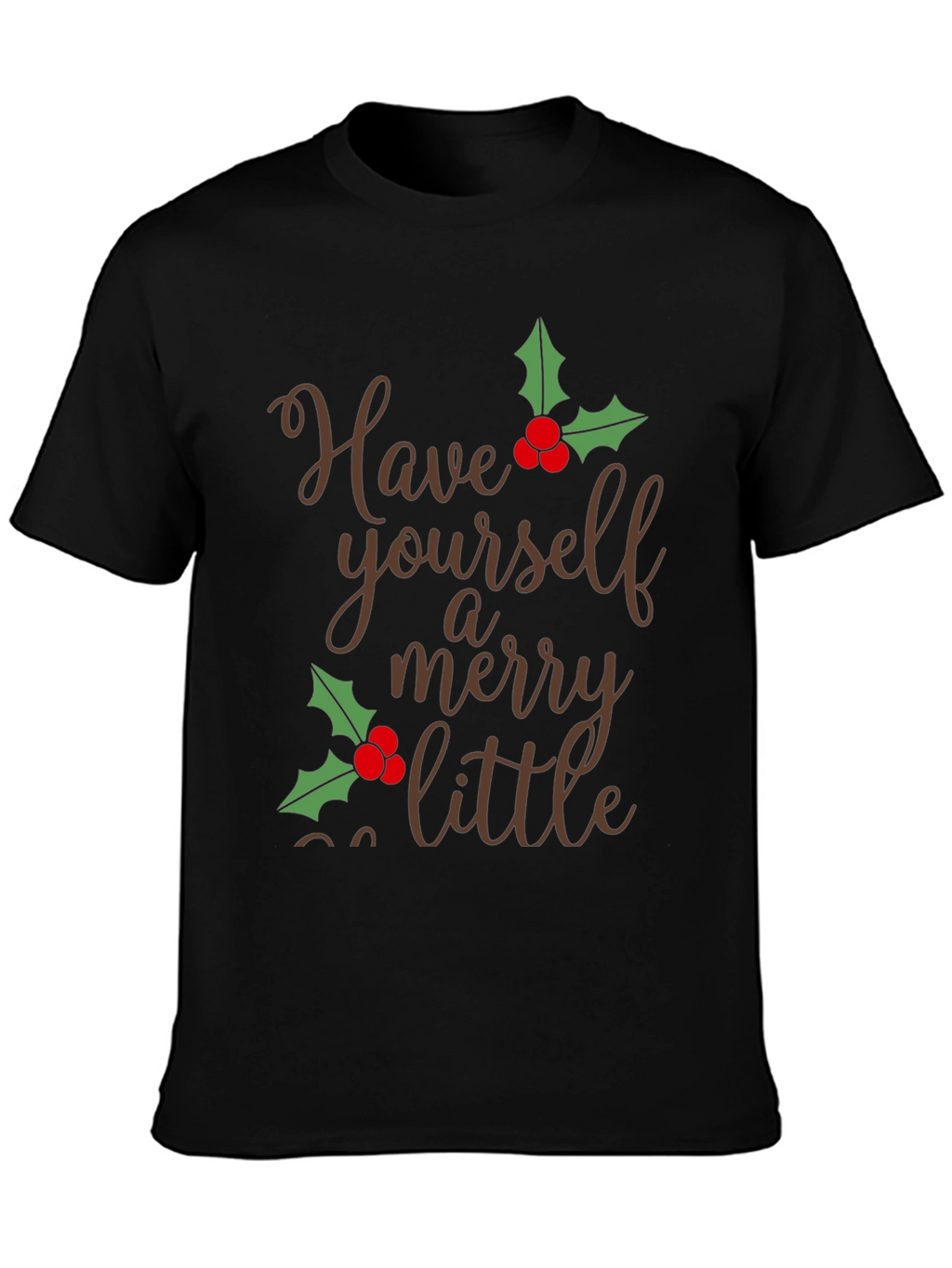 Festive Holiday T-Shirt: Merry Little Christmas