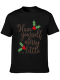 Festive Holiday T-Shirt: Merry Little Christmas