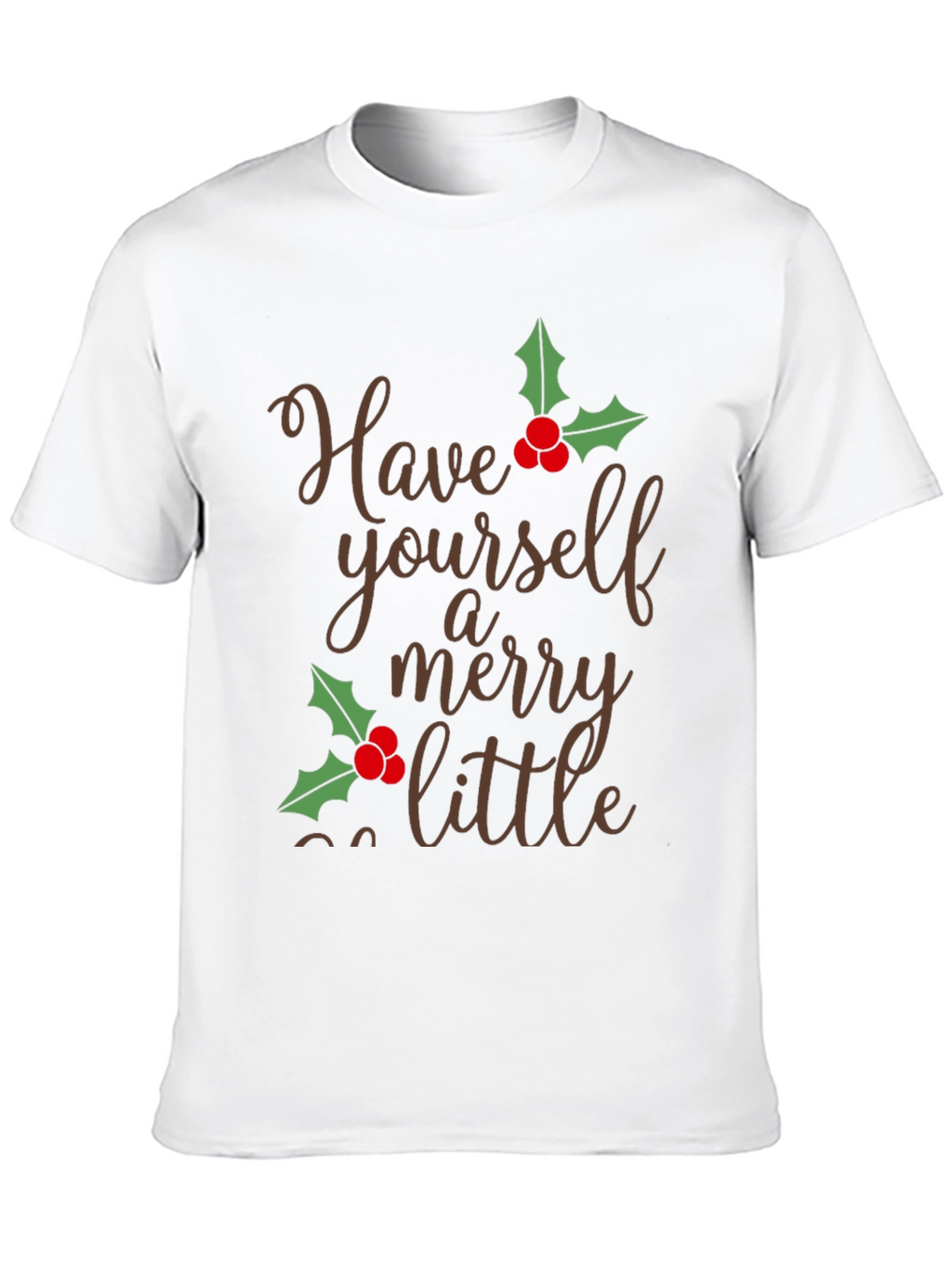 Festive Holiday T-Shirt: Merry Little Christmas