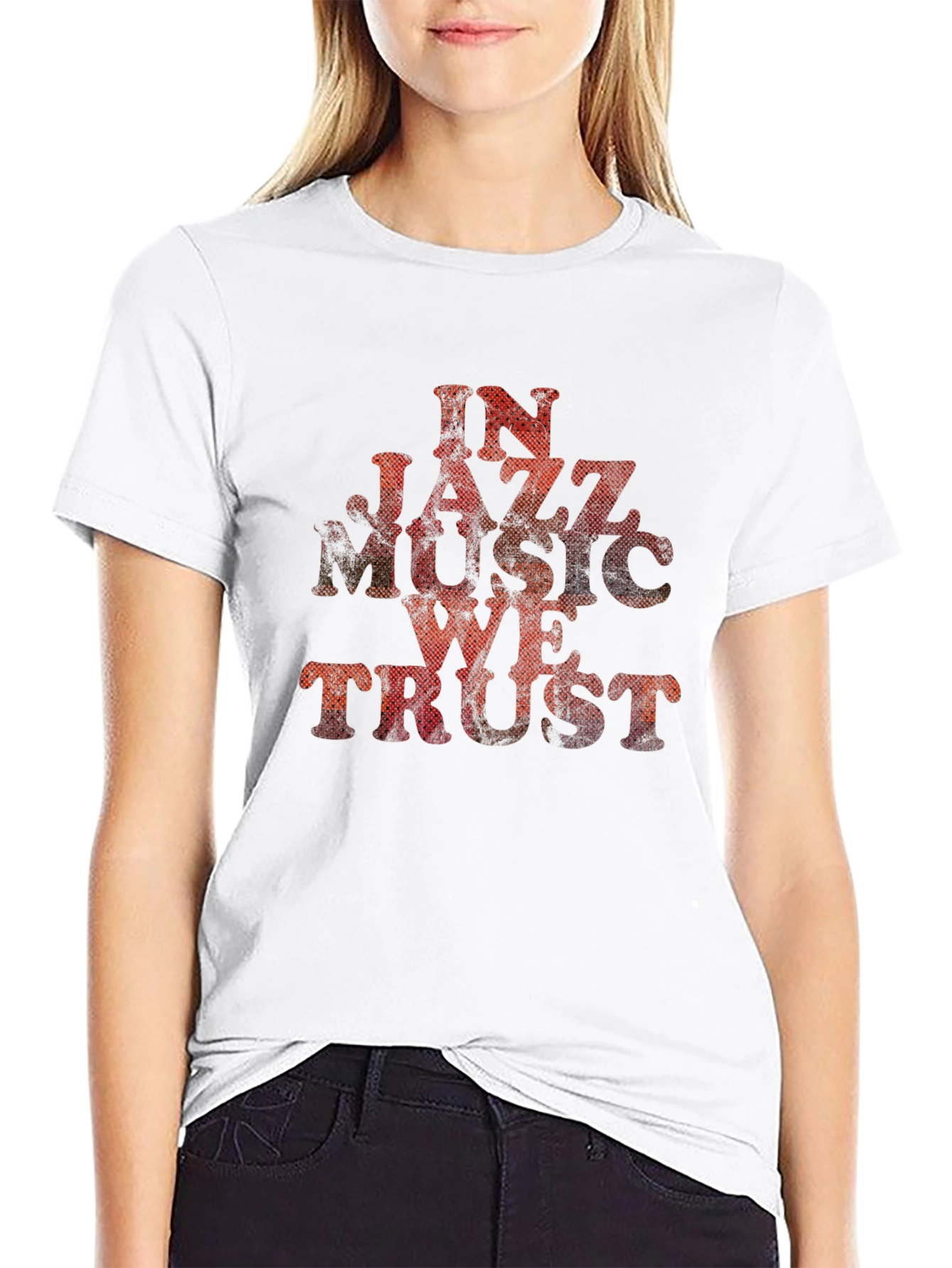 In Jazz Music We Trust Graphic Tee