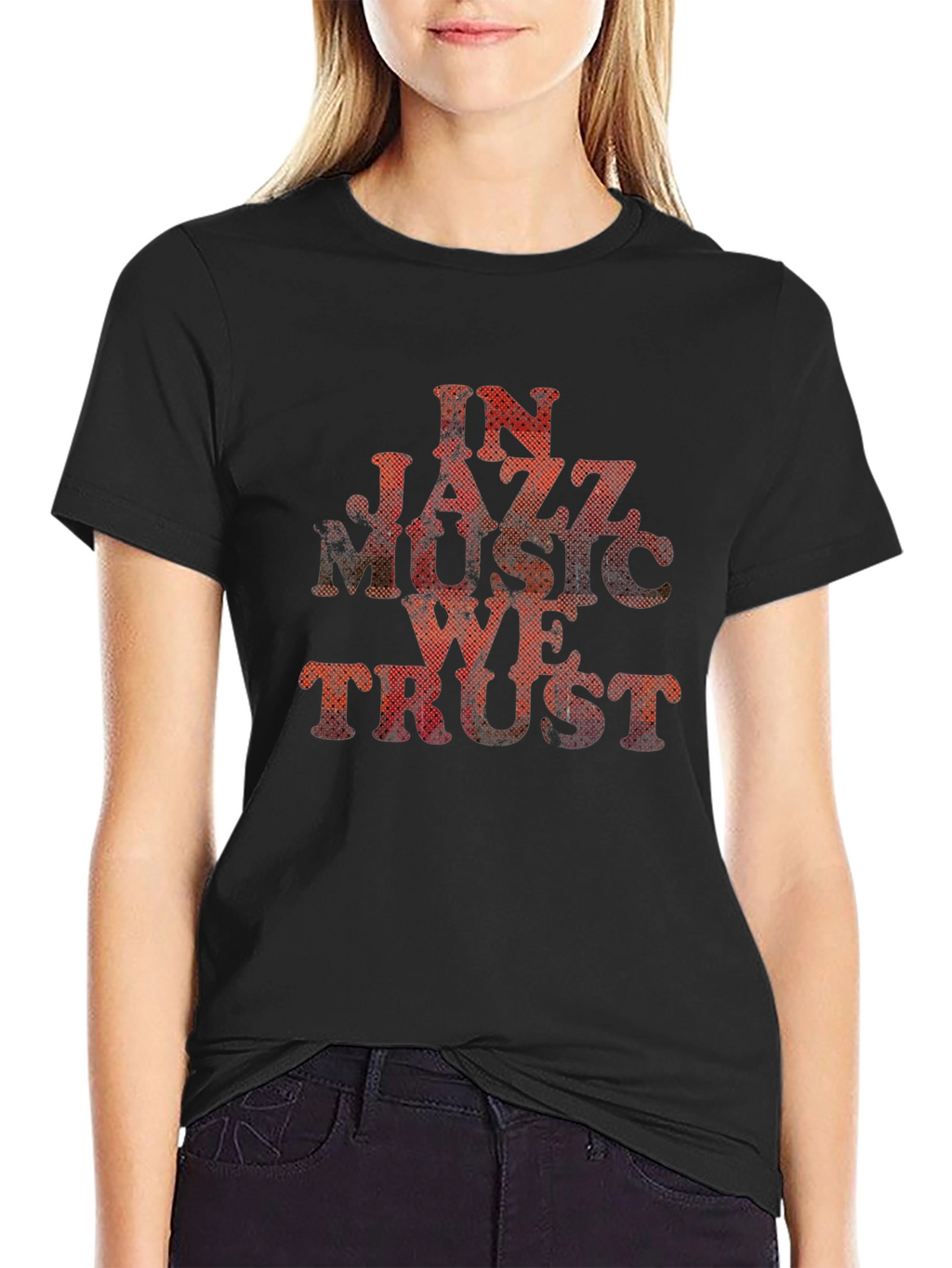 In Jazz Music We Trust Graphic Tee