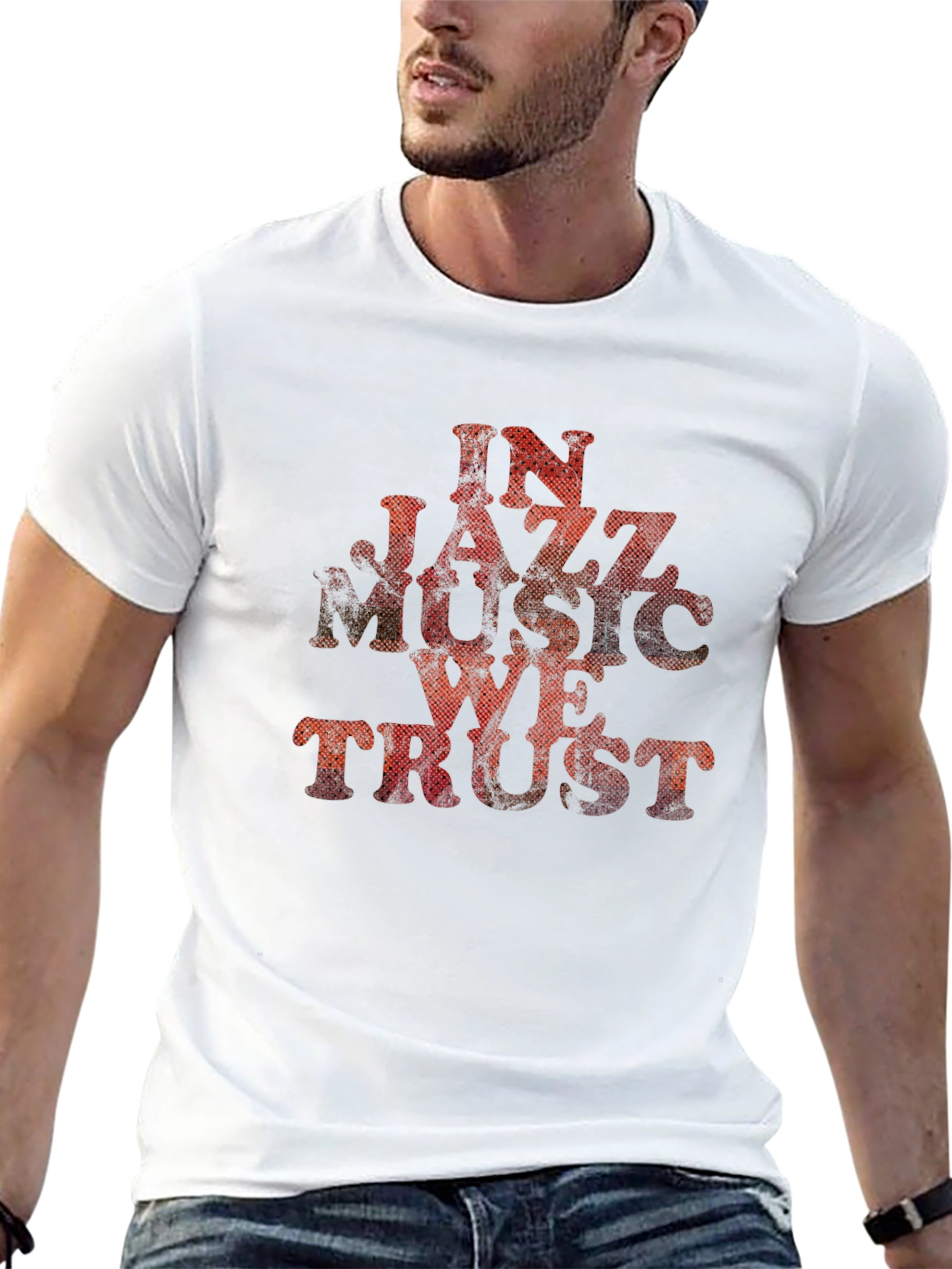 In Jazz Music We Trust Graphic Tee