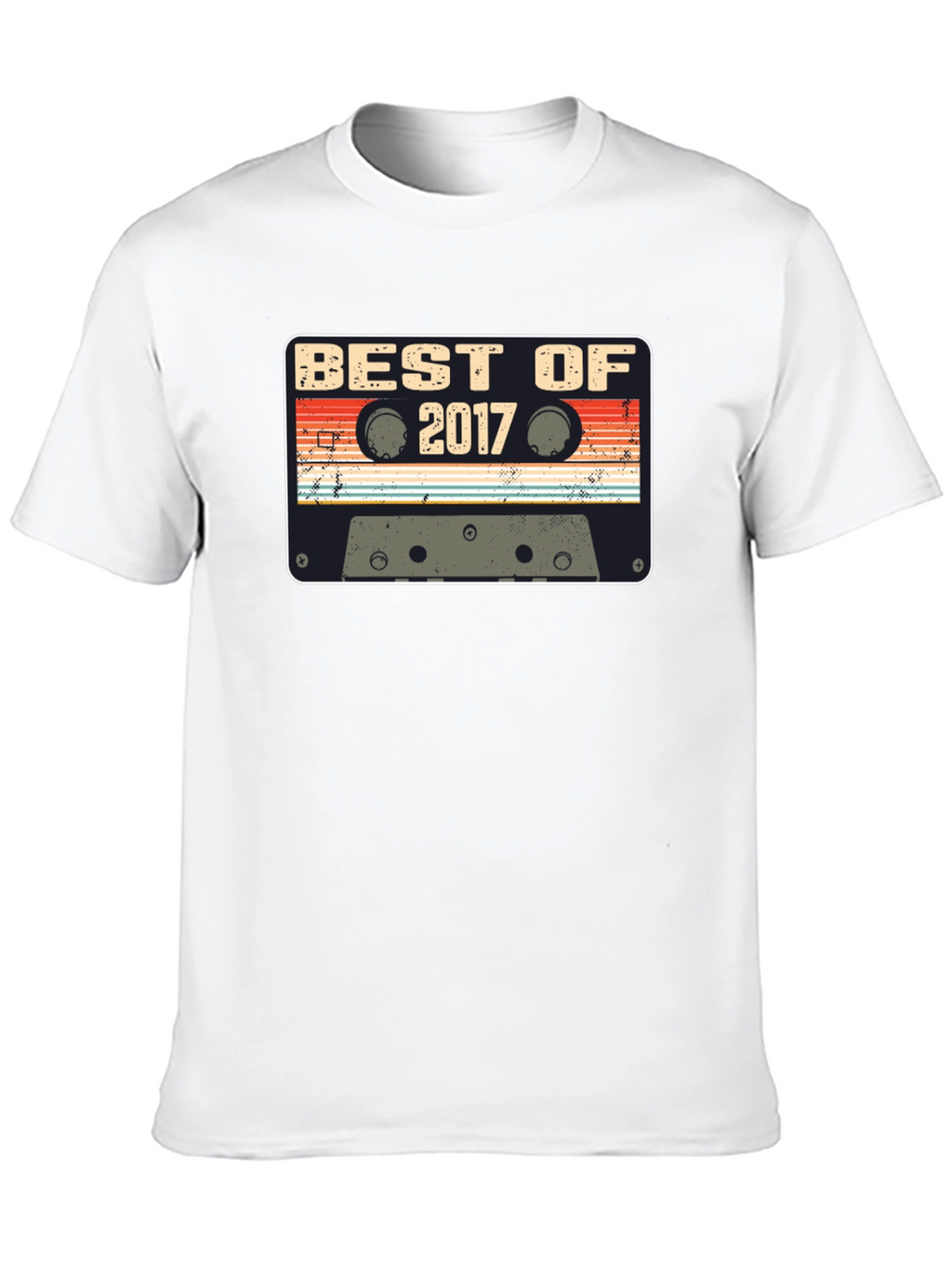 Best of 2017 Cassette Tape Graphic T-Shirt