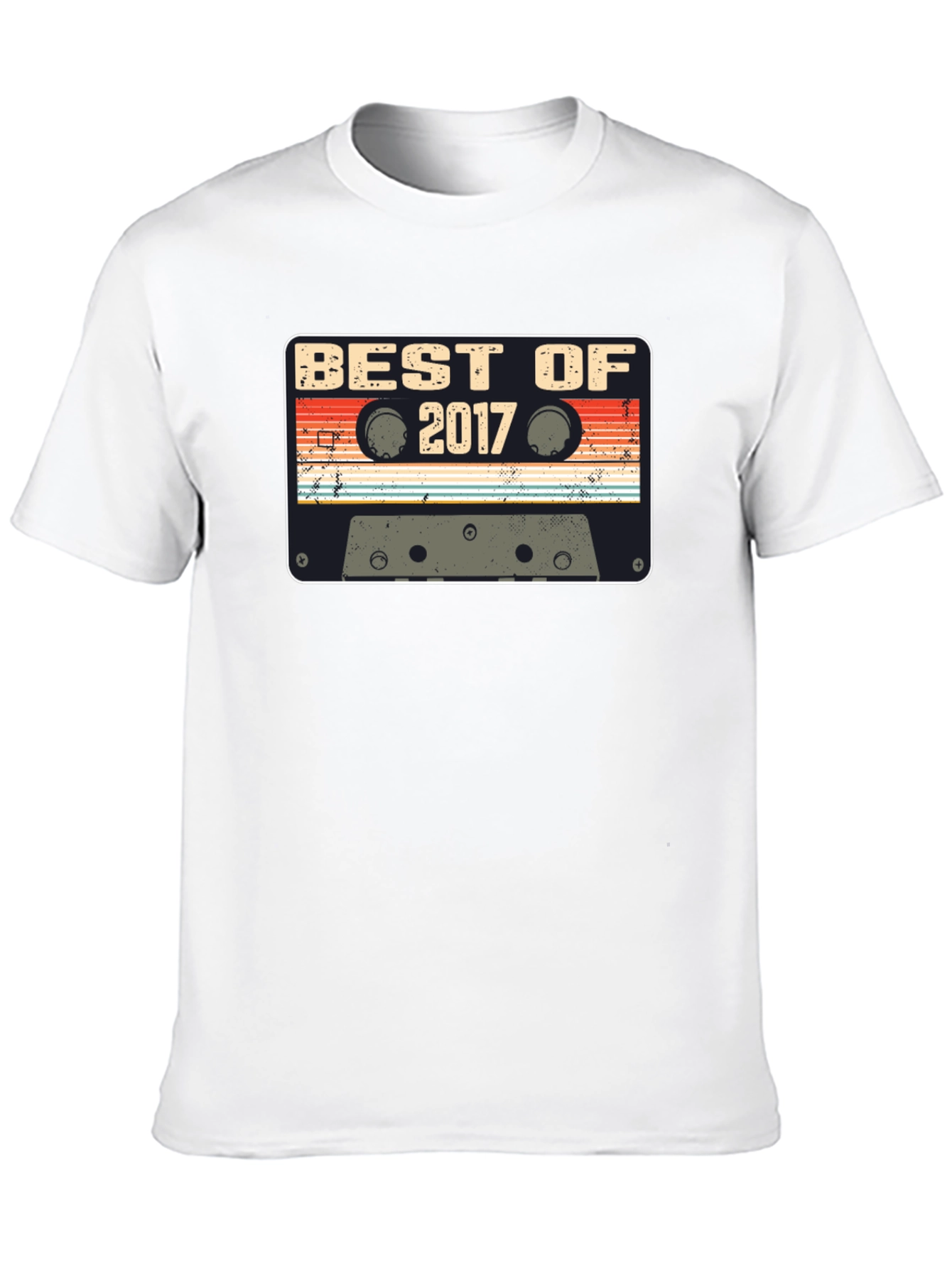 Best of 2017 Cassette Tape Graphic T-Shirt