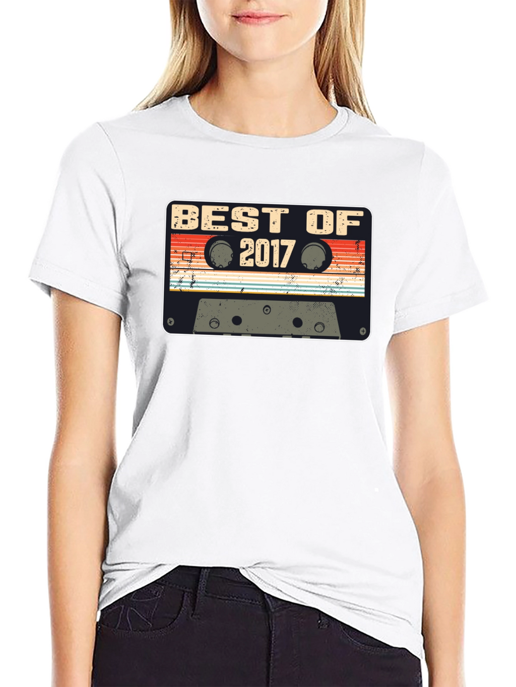 Best of 2017 Cassette Tape Graphic T-Shirt
