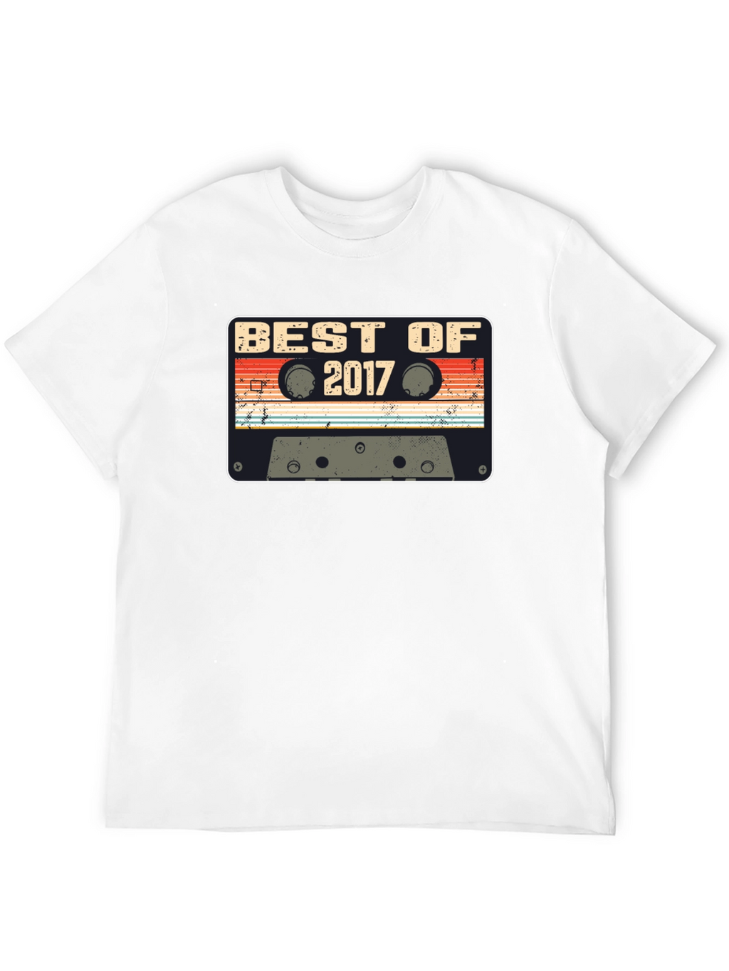 Best of 2017 Cassette Tape Graphic T-Shirt