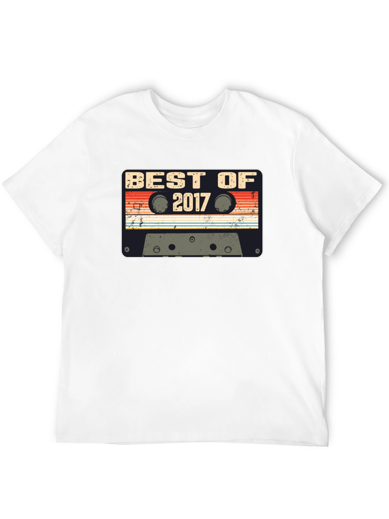 Best of 2017 Cassette Tape Graphic T-Shirt