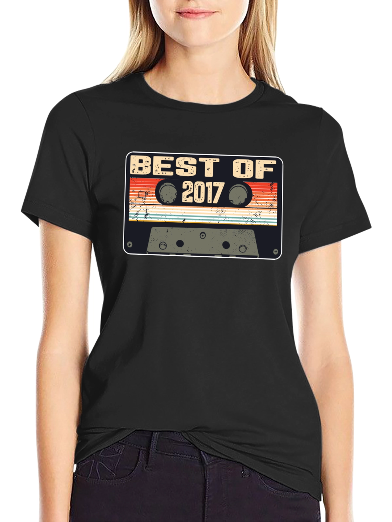 Best of 2017 Cassette Tape Graphic T-Shirt