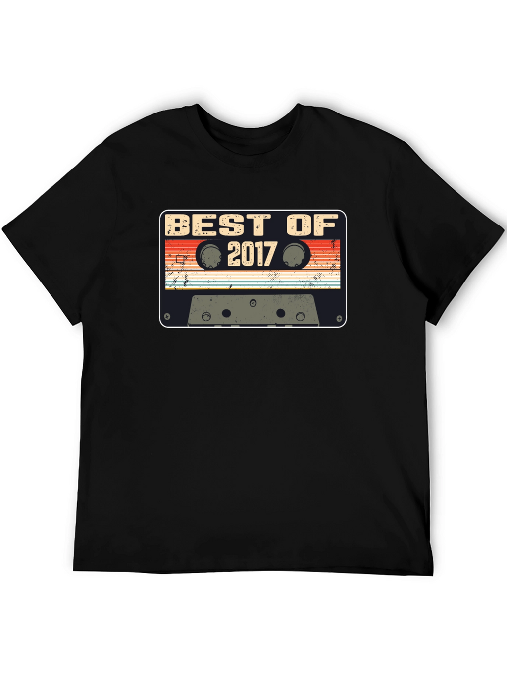 Best of 2017 Cassette Tape Graphic T-Shirt