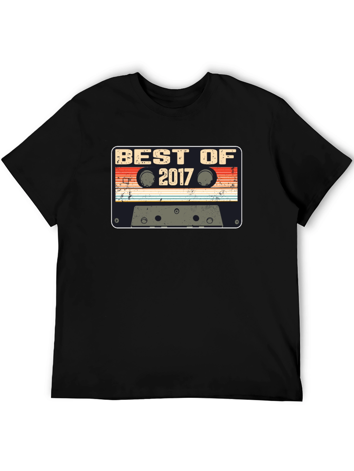 Best of 2017 Cassette Tape Graphic T-Shirt