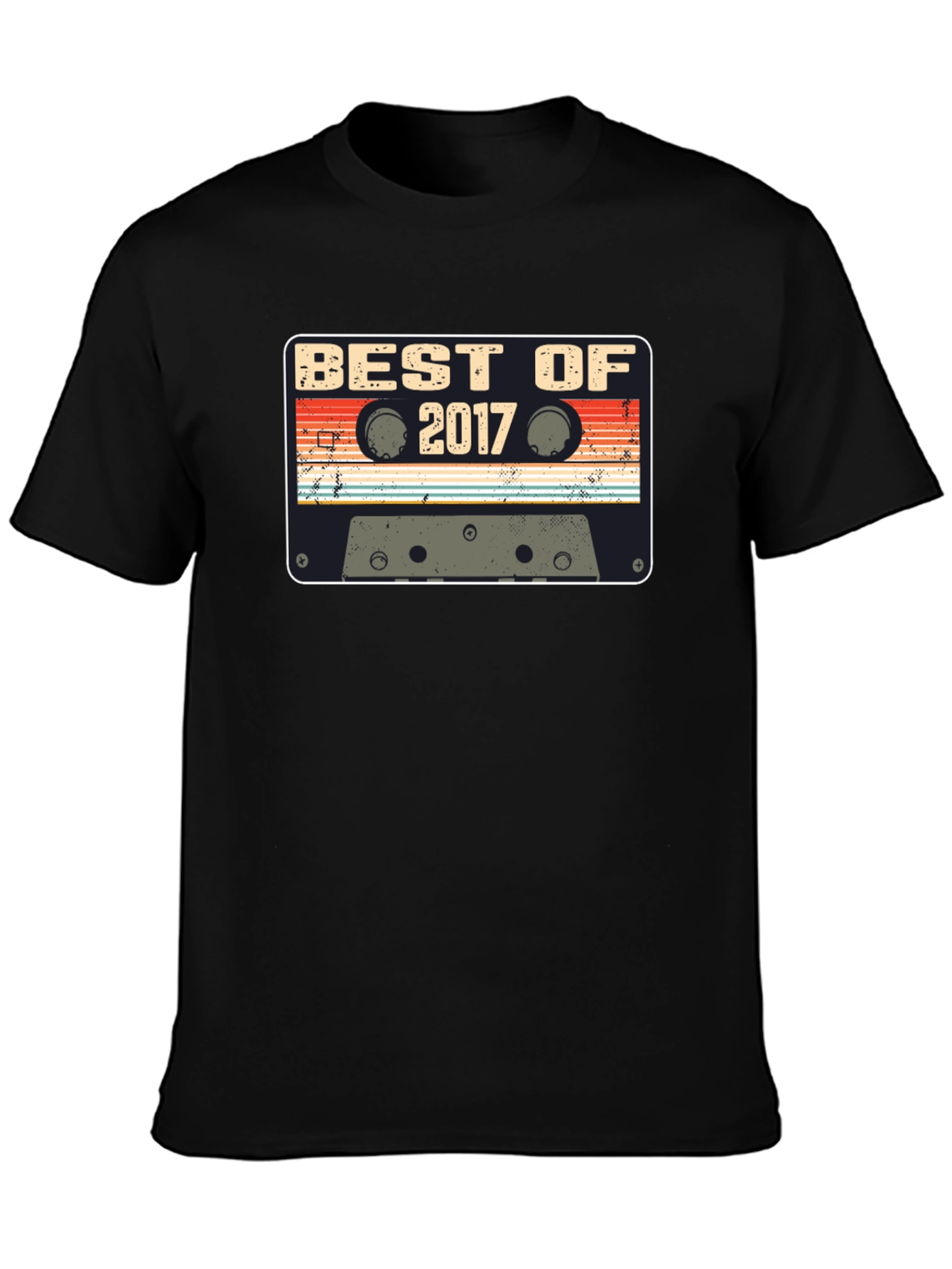 Best of 2017 Cassette Tape Graphic T-Shirt