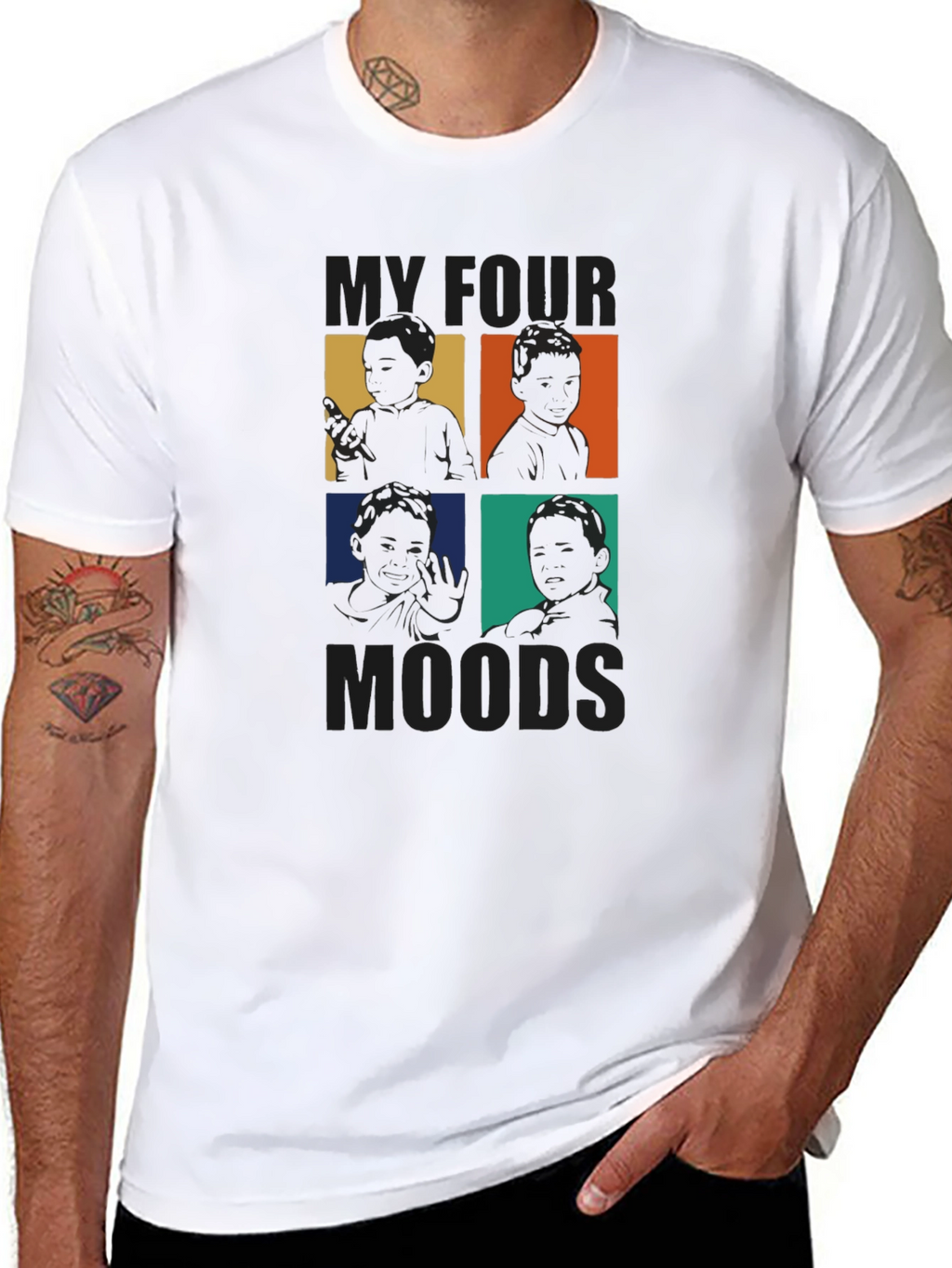 My Four Moods Graphic T-Shirt