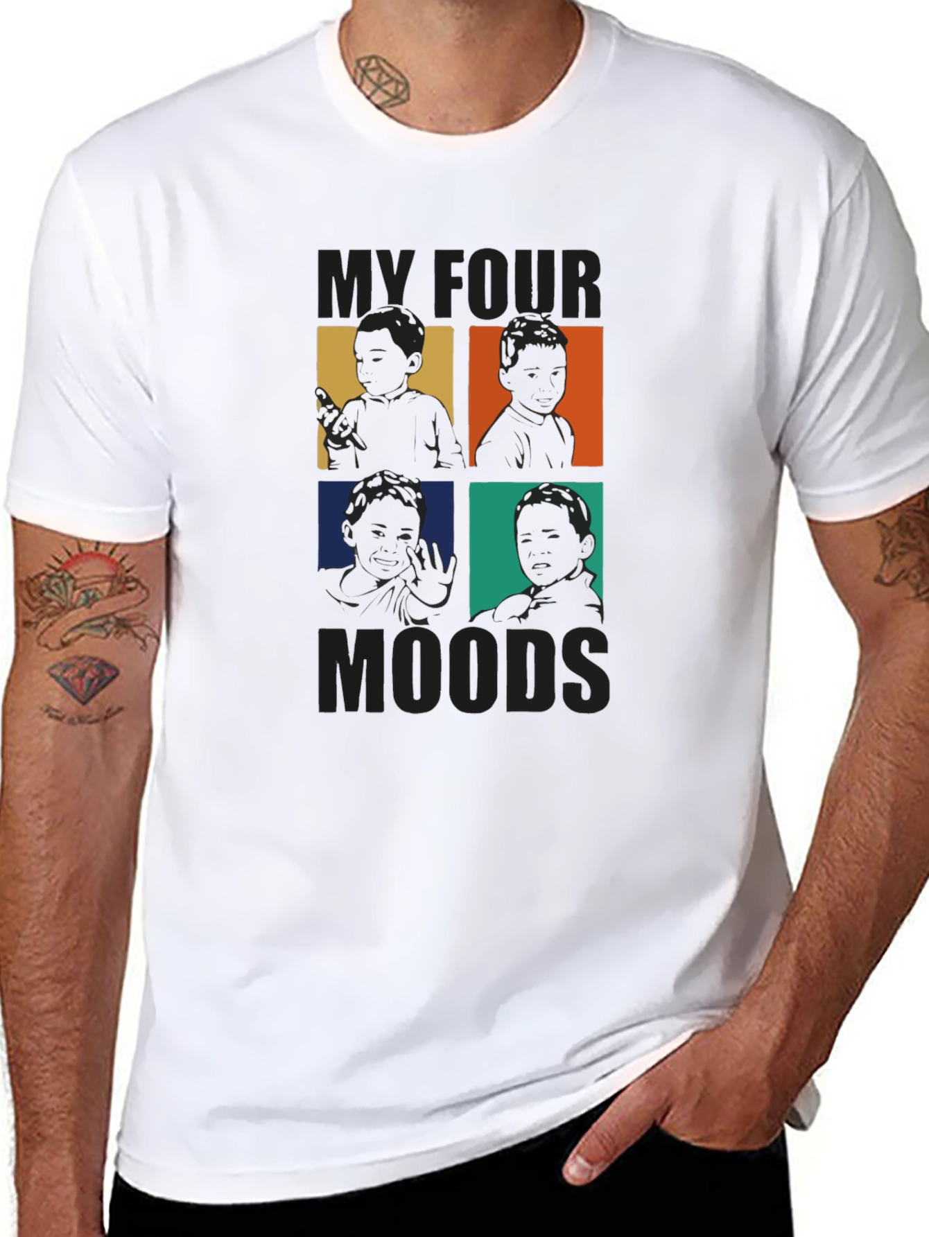 My Four Moods Graphic T-Shirt