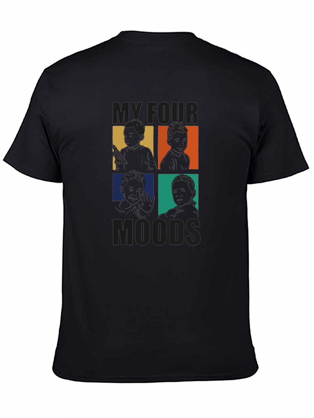 My Four Moods Graphic T-Shirt